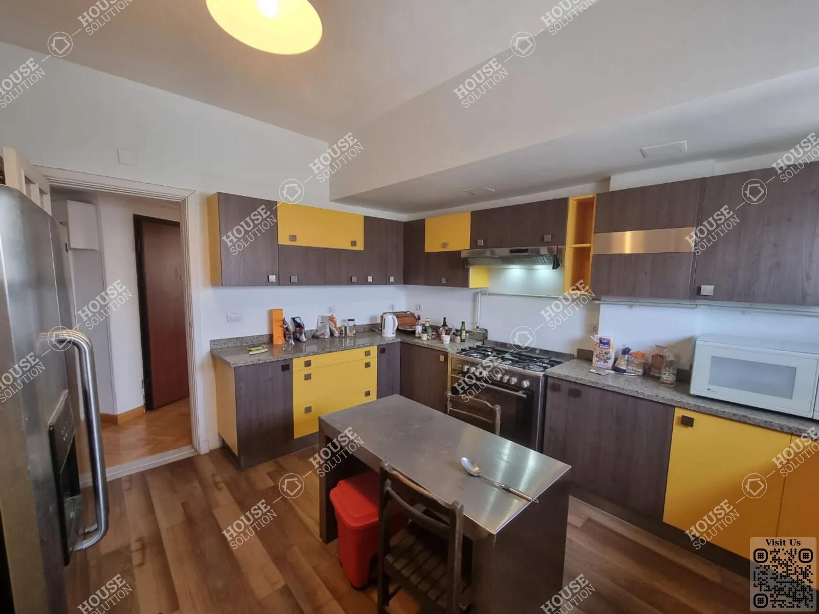 KITCHEN  @ Apartments For Rent In Maadi Maadi Degla Area: 220 m² consists of 3 Bedrooms 2 Bathrooms Furnished 5 stars #5421-1