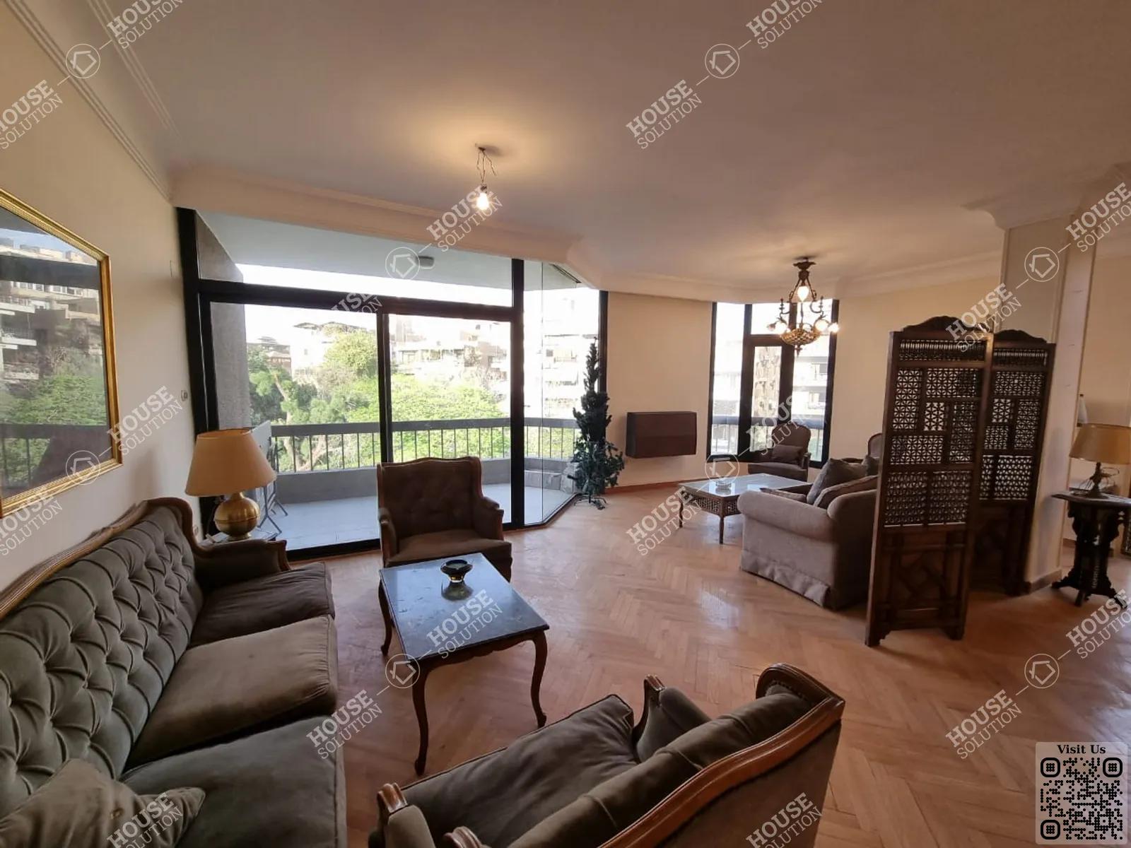 RECEPTION  @ Apartments For Rent In Maadi Maadi Degla Area: 220 m² consists of 3 Bedrooms 2 Bathrooms Furnished 5 stars #5425-0