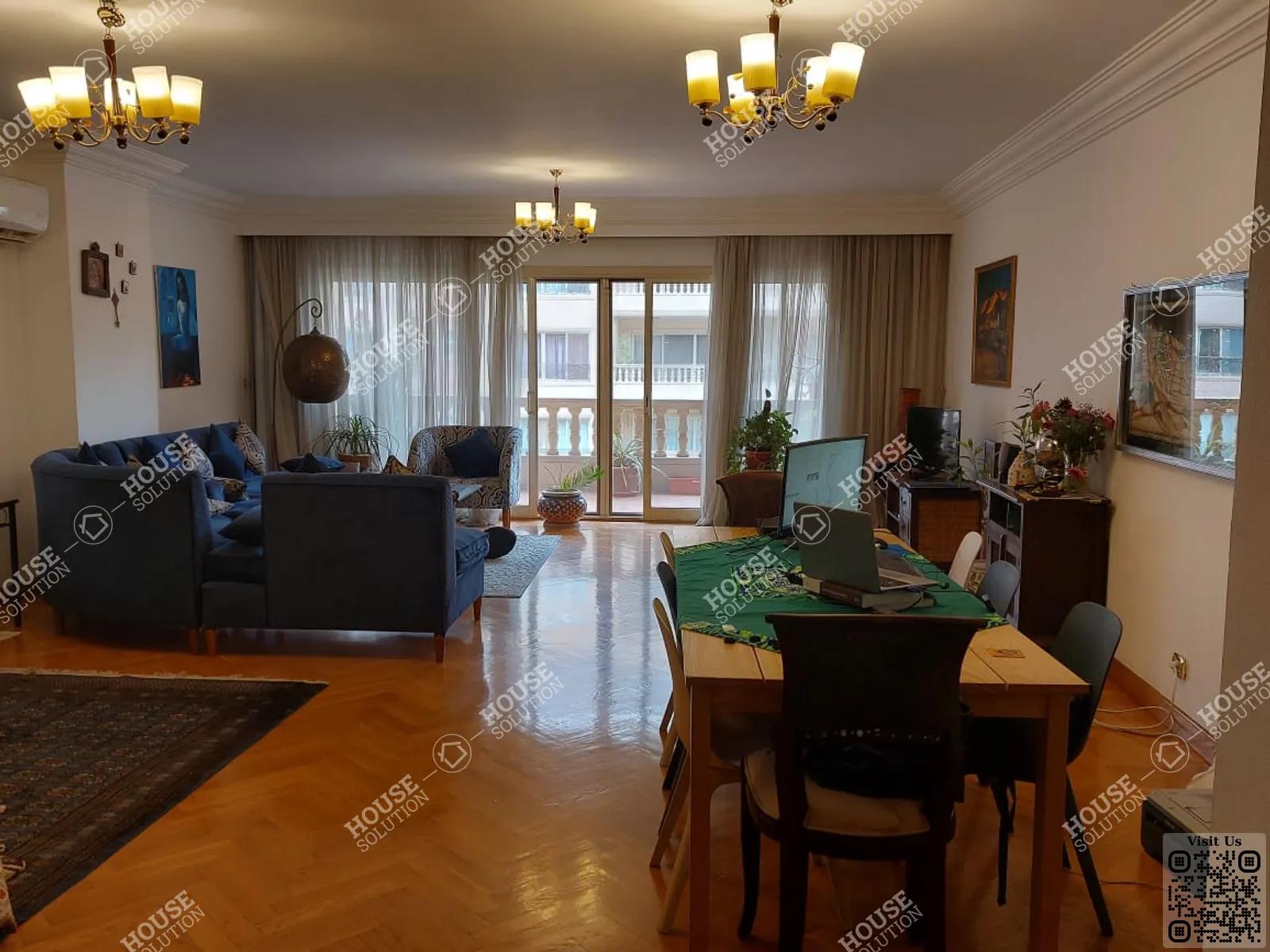 RECEPTION  @ Apartments For Rent In Maadi Maadi Sarayat Area: 330 m² consists of 4 Bedrooms 4 Bathrooms Modern furnished 5 stars #5433-0