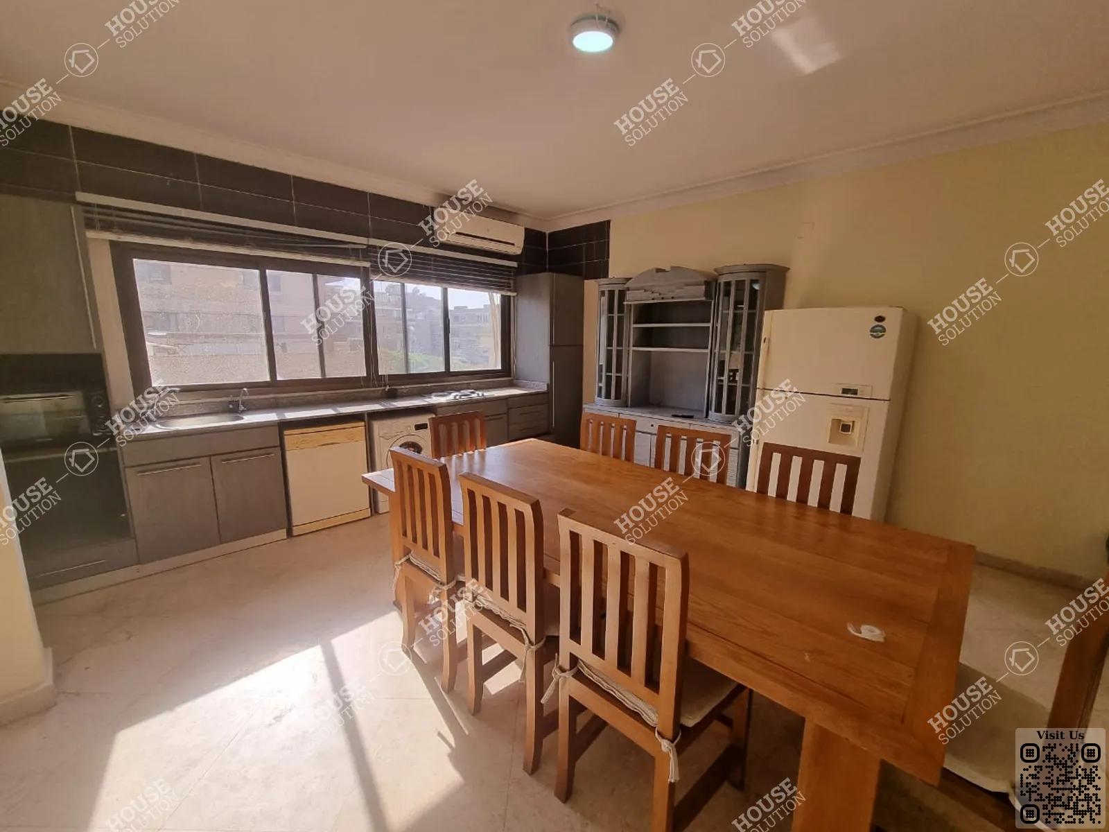 KITCHEN  @ Apartments For Rent In Maadi Maadi Degla Area: 160 m² consists of 2 Bedrooms 2 Bathrooms Furnished 5 stars #5443-1