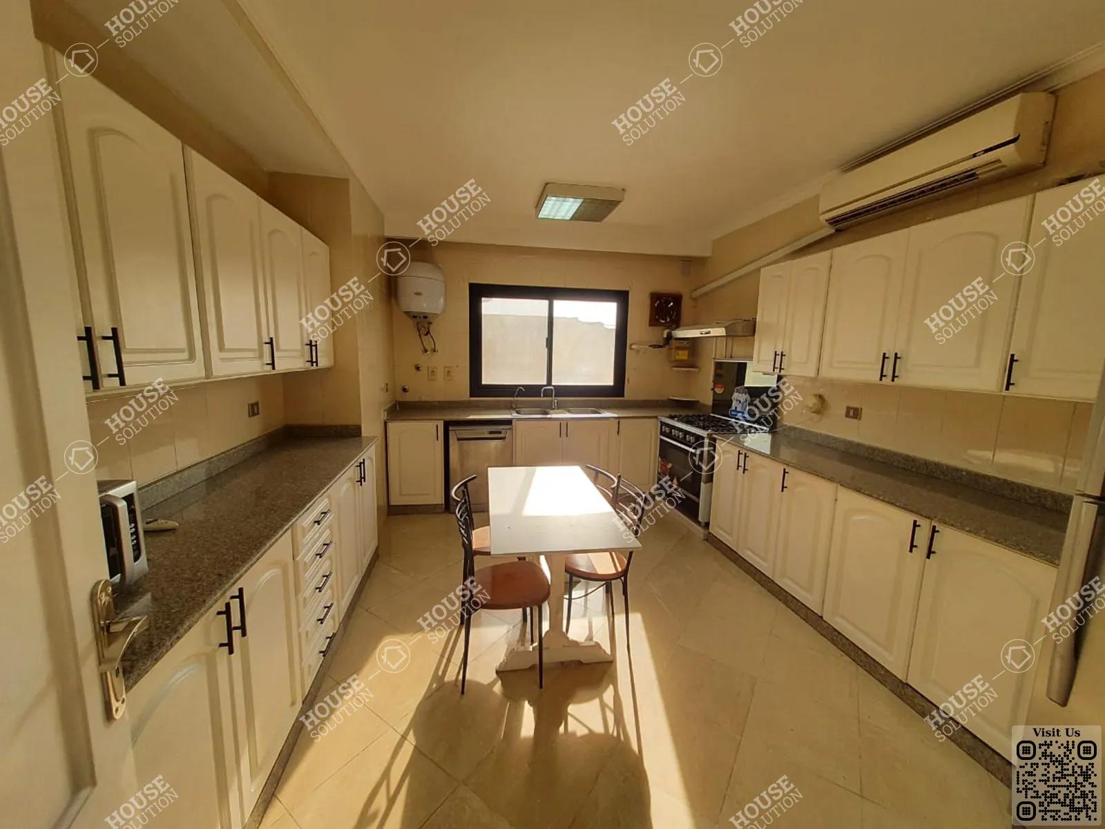 KITCHEN  @ Apartments For Rent In Maadi Maadi Degla Area: 350 m² consists of 4 Bedrooms 4 Bathrooms Modern furnished 5 stars #5455-1