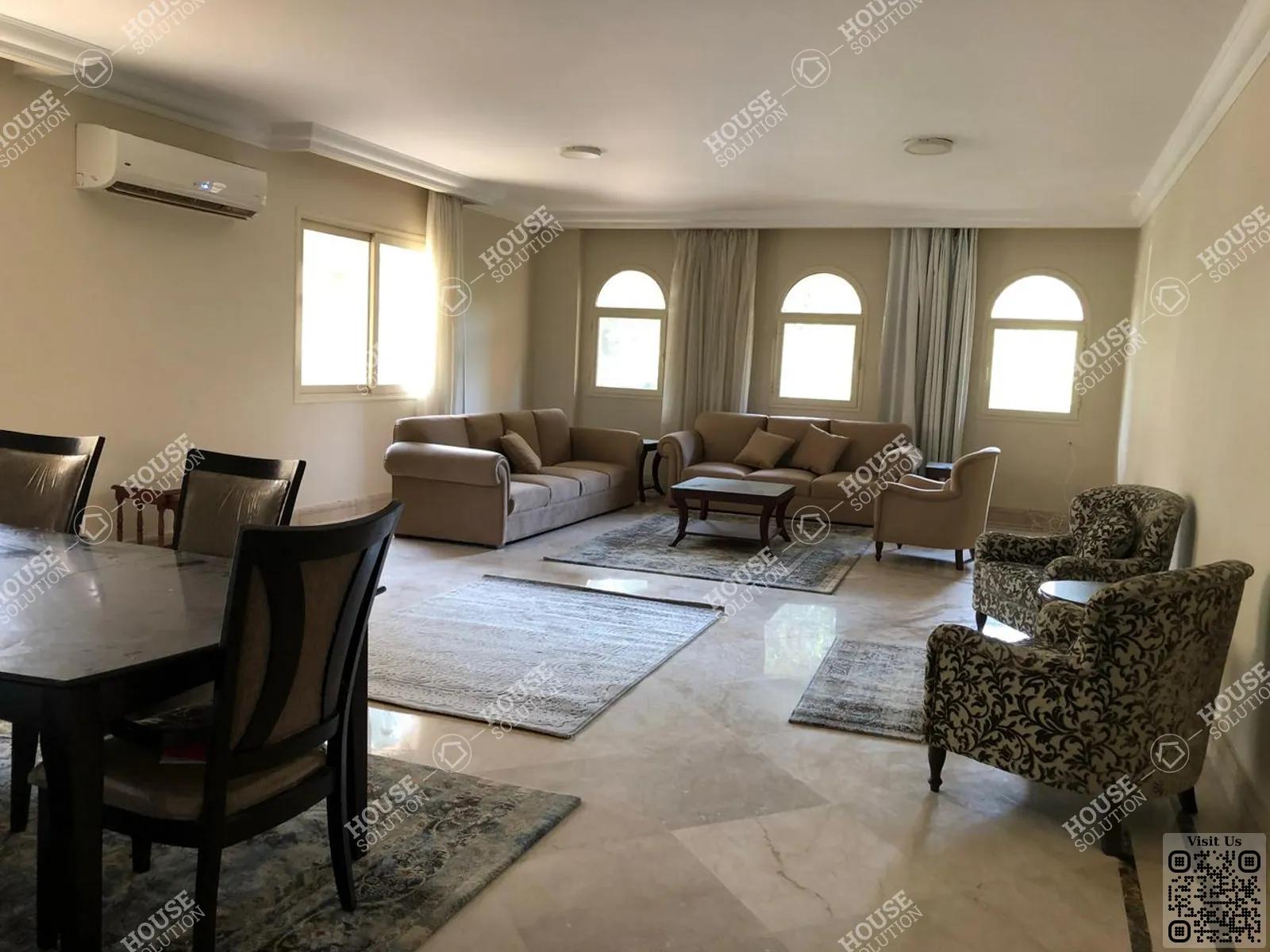 RECEPTION  @ Apartments For Rent In Maadi Maadi Sarayat Area: 320 m² consists of 4 Bedrooms 3 Bathrooms Modern furnished 5 stars #5459-0
