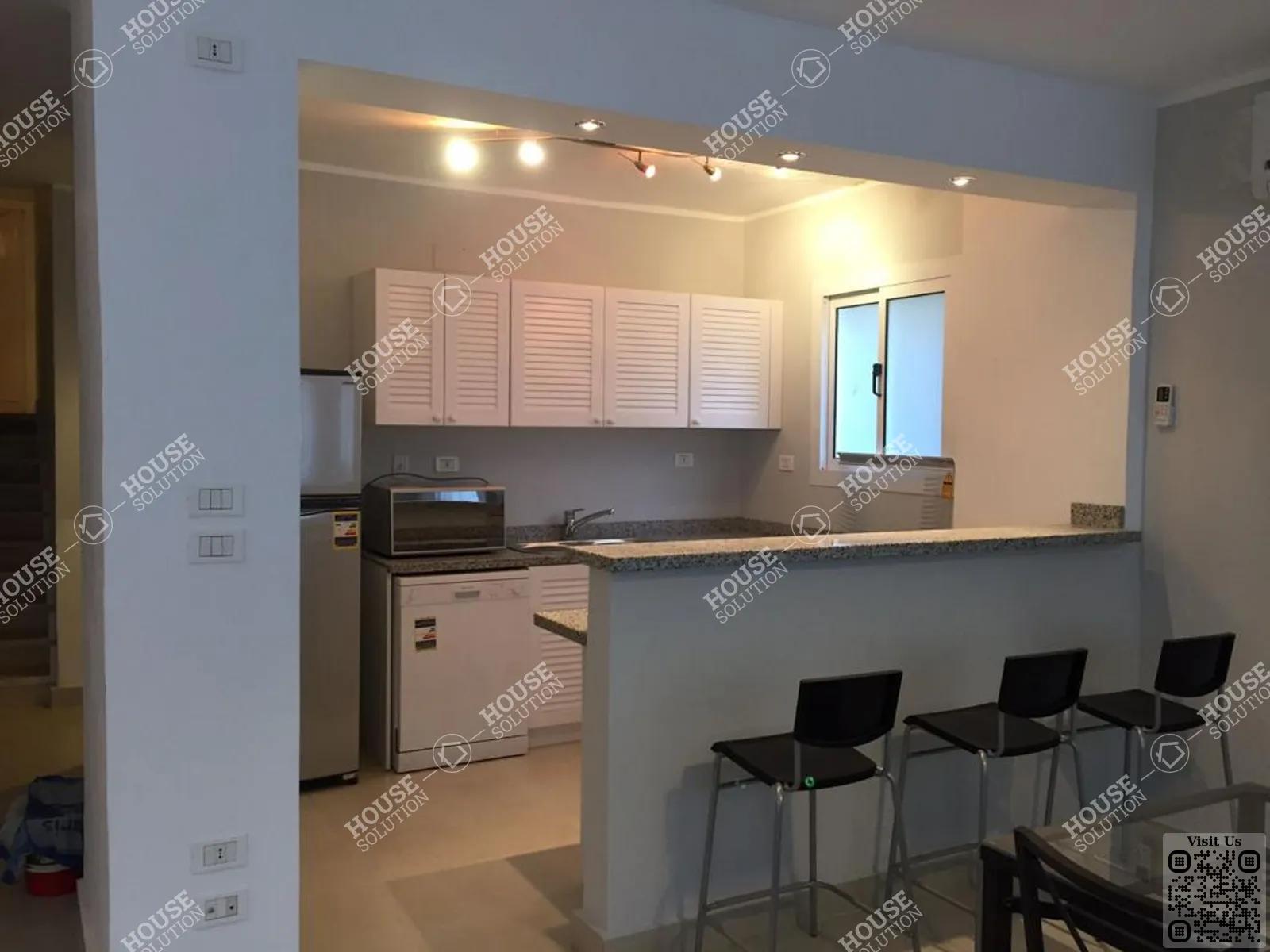 KITCHEN  @ Apartments For Rent In Maadi Maadi Sarayat Area: 160 m² consists of 3 Bedrooms 2 Bathrooms Modern furnished 5 stars #5469-1