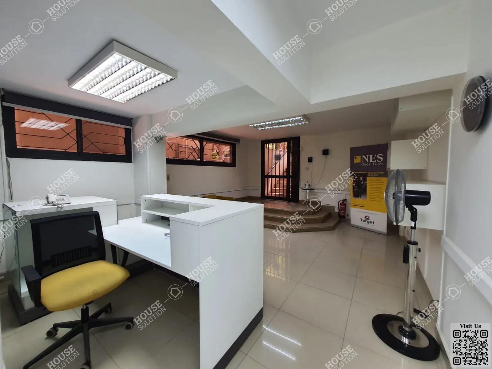 RECEPTION  @ Office spaces For Rent In Maadi Maadi Sarayat Area: 220 m² consists of 7 Bedrooms 2 Bathrooms Semi furnished 5 stars #5474-0