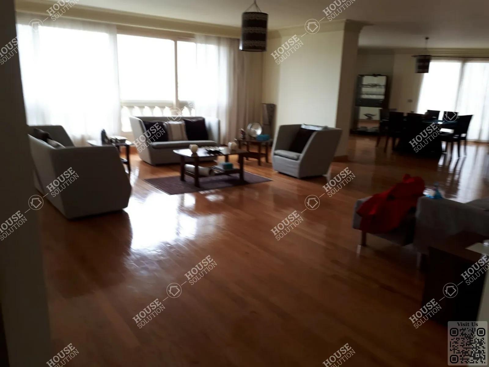 RECEPTION  @ Apartments For Rent In Maadi Maadi Sarayat Area: 350 m² consists of 4 Bedrooms 3 Bathrooms Modern furnished 5 stars #5484-0