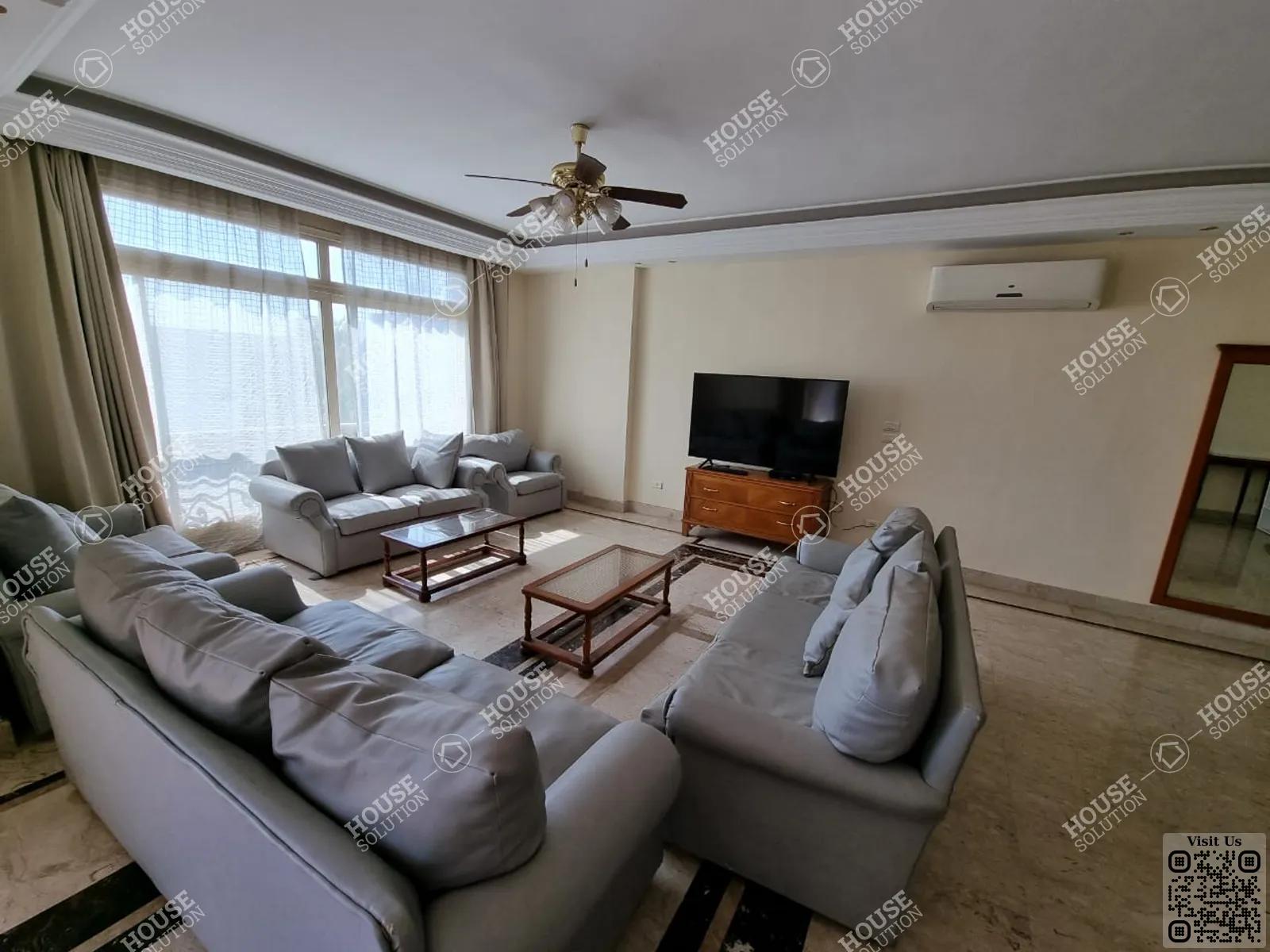 RECEPTION  @ Apartments For Rent In Maadi Maadi Degla Area: 350 m² consists of 4 Bedrooms 4 Bathrooms Modern furnished 5 stars #5510-1