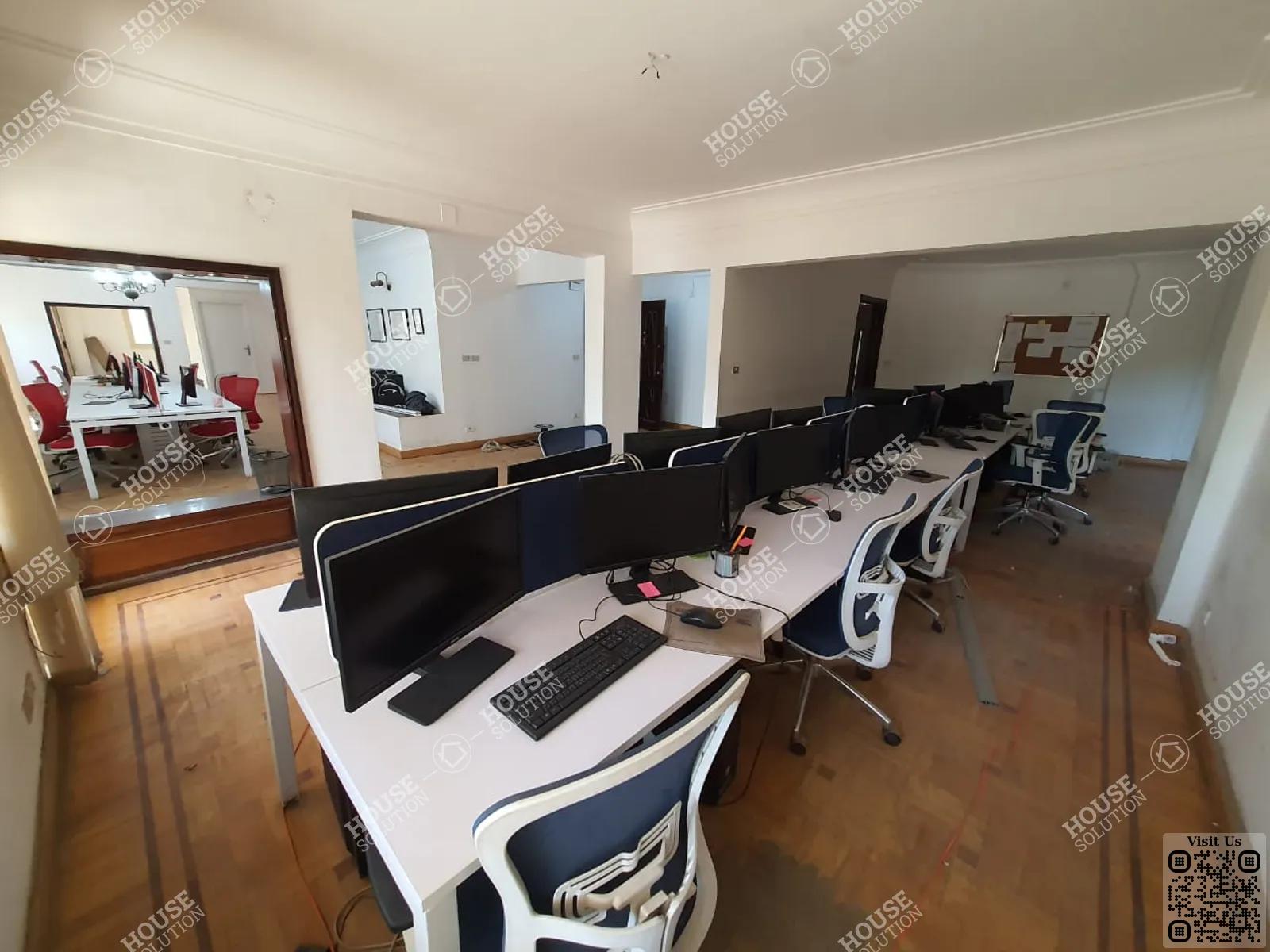 RECEPTION  @ Office spaces For Rent In Maadi Maadi Sarayat Area: 600 m² consists of 6 Bedrooms 4 Bathrooms Semi furnished 5 stars #5526-0