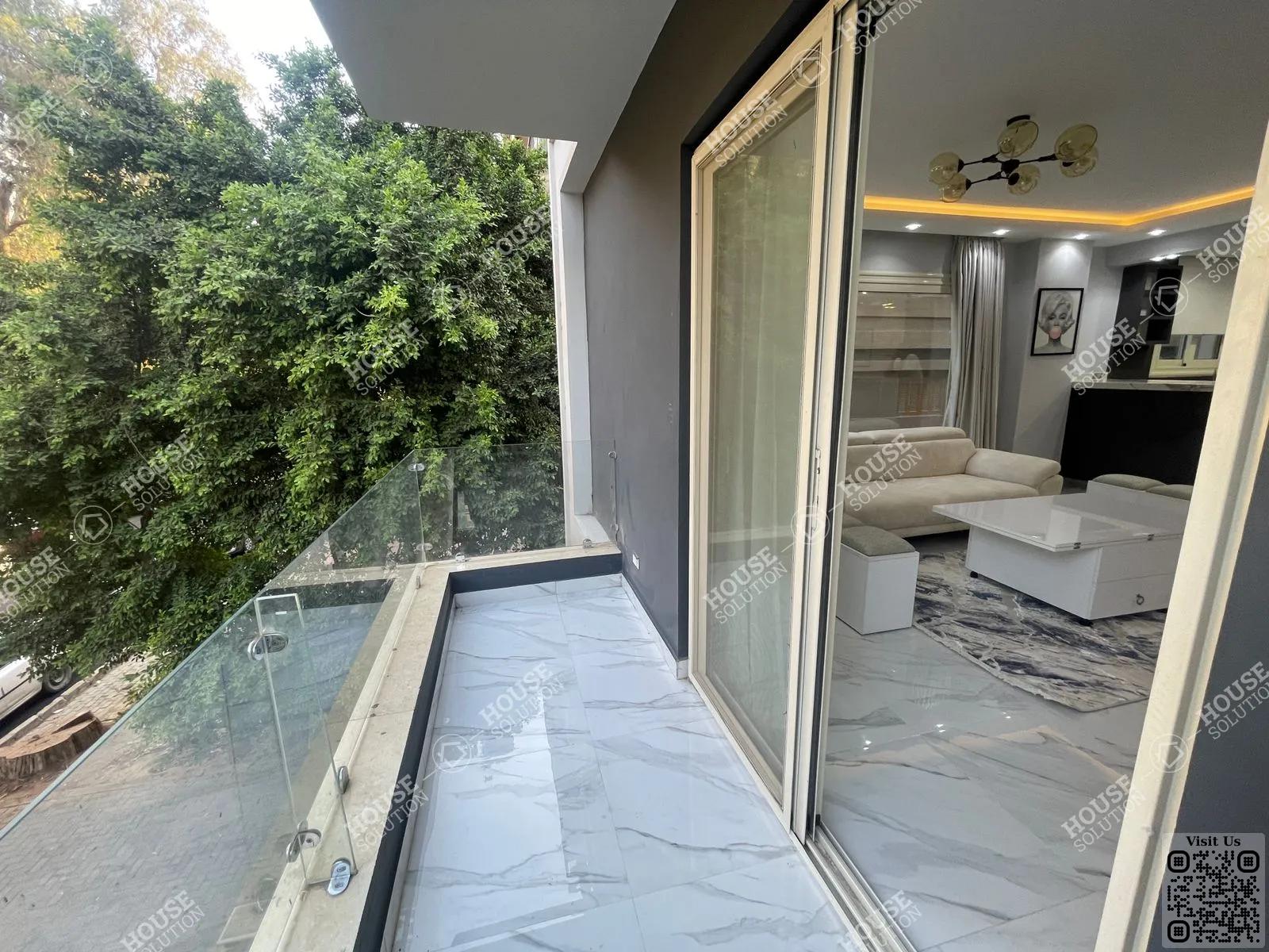 BALCONY  @ Apartments For Rent In Maadi Maadi Sarayat Area: 180 m² consists of 3 Bedrooms 3 Bathrooms Modern furnished 5 stars #5542-2