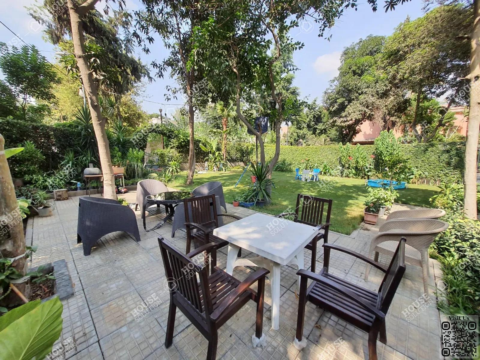 SHARED GARDEN  @ Apartments For Rent In Maadi Maadi Degla Area: 250 m² consists of 3 Bedrooms 3 Bathrooms Modern furnished 5 stars #5570-1