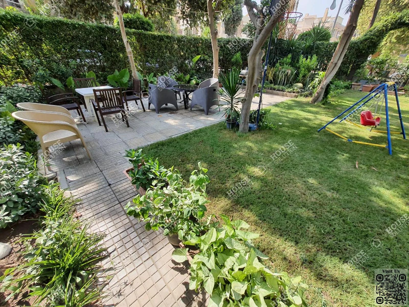 SHARED GARDEN  @ Apartments For Rent In Maadi Maadi Degla Area: 250 m² consists of 3 Bedrooms 3 Bathrooms Modern furnished 5 stars #5570-2