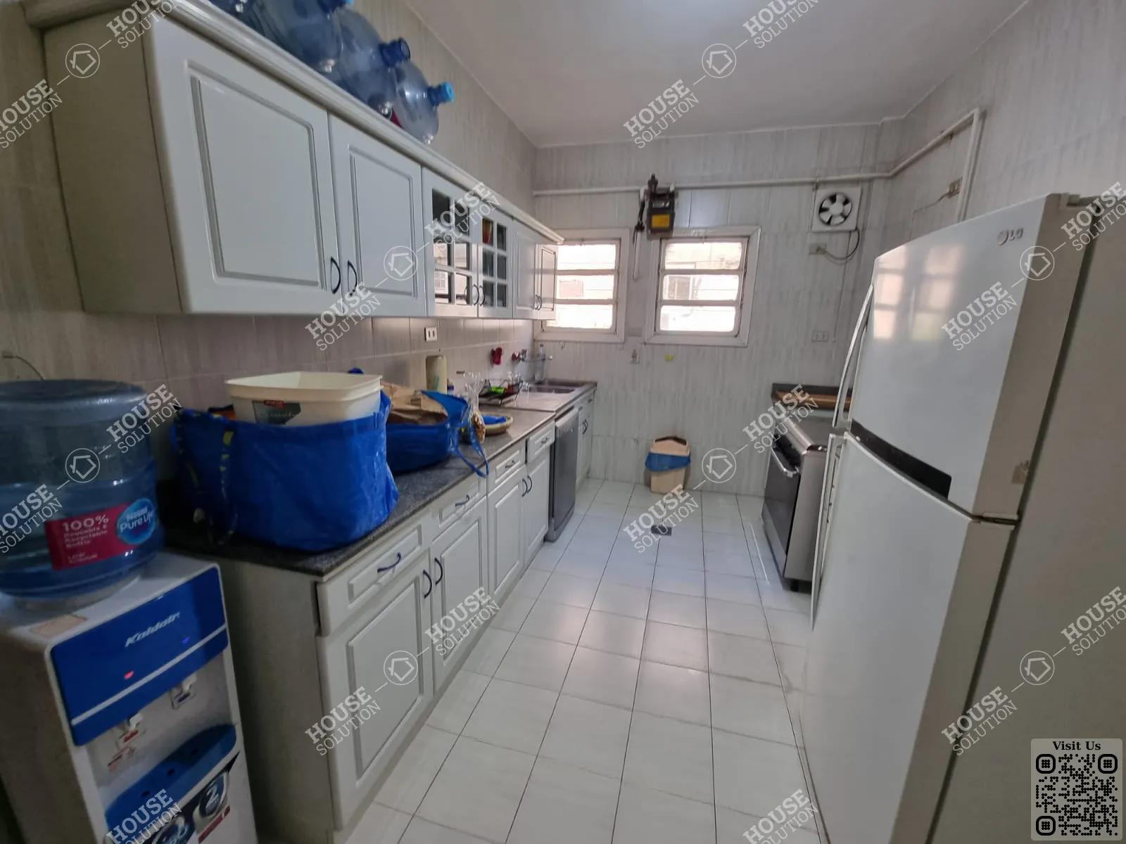 KITCHEN  @ Apartments For Rent In Maadi Maadi Sarayat Area: 175 m² consists of 3 Bedrooms 2 Bathrooms Furnished 5 stars #5578-1