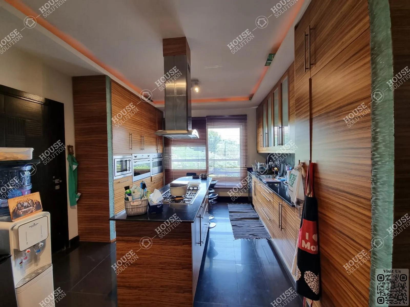 KITCHEN  @ Villas For Rent In Katameya katameya Heights Area: 450 m² consists of 6 Bedrooms 6 Bathrooms Semi furnished 5 stars #5588-2