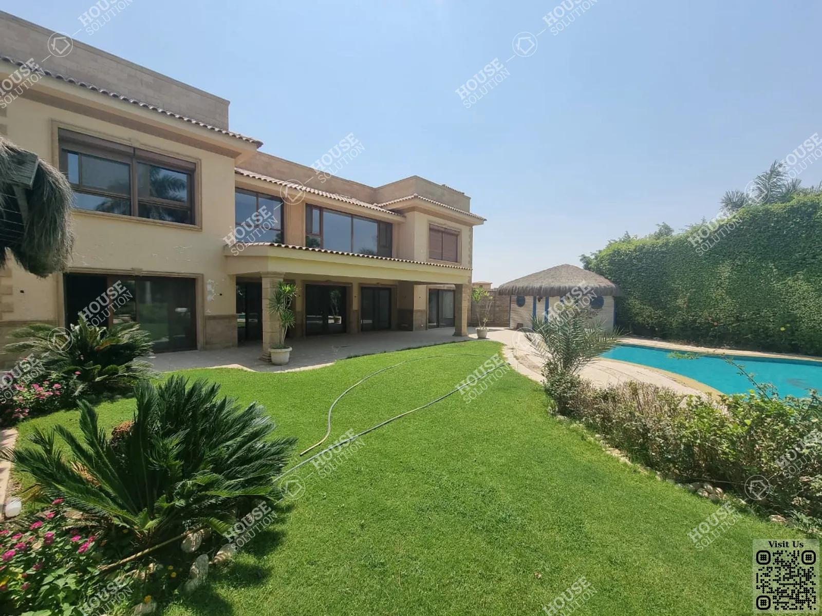PRIVATE SWIMMING POOL  @ Villas For Rent In Katameya katameya Heights Area: 850 m² consists of 7 Bedrooms 10 Bathrooms Semi furnished 5 stars #5596-0