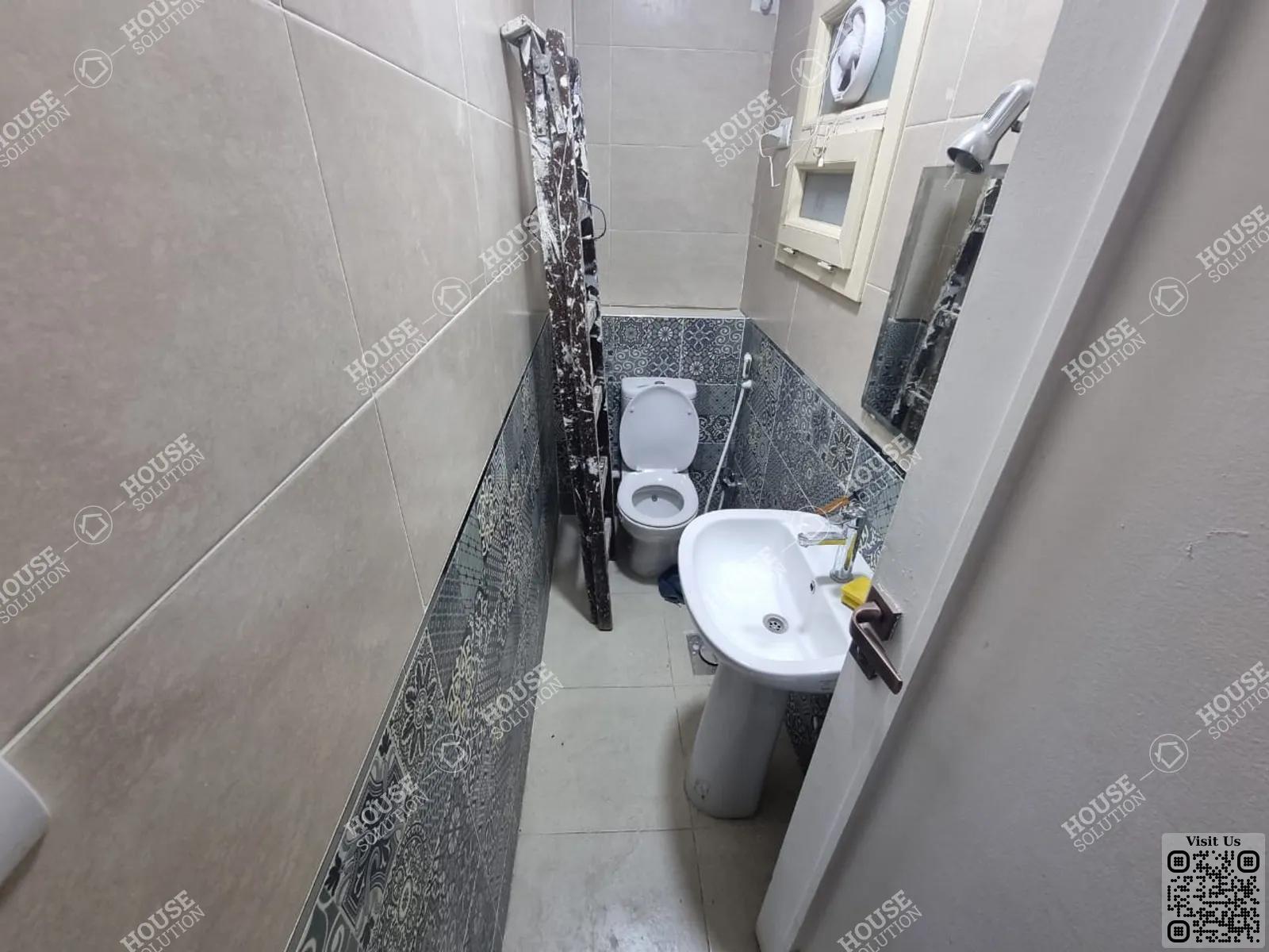 GUEST BATHROOM  @ Apartments For Rent In Maadi Maadi Sarayat Area: 150 m² consists of 2 Bedrooms 2 Bathrooms Modern furnished 5 stars #5597-0