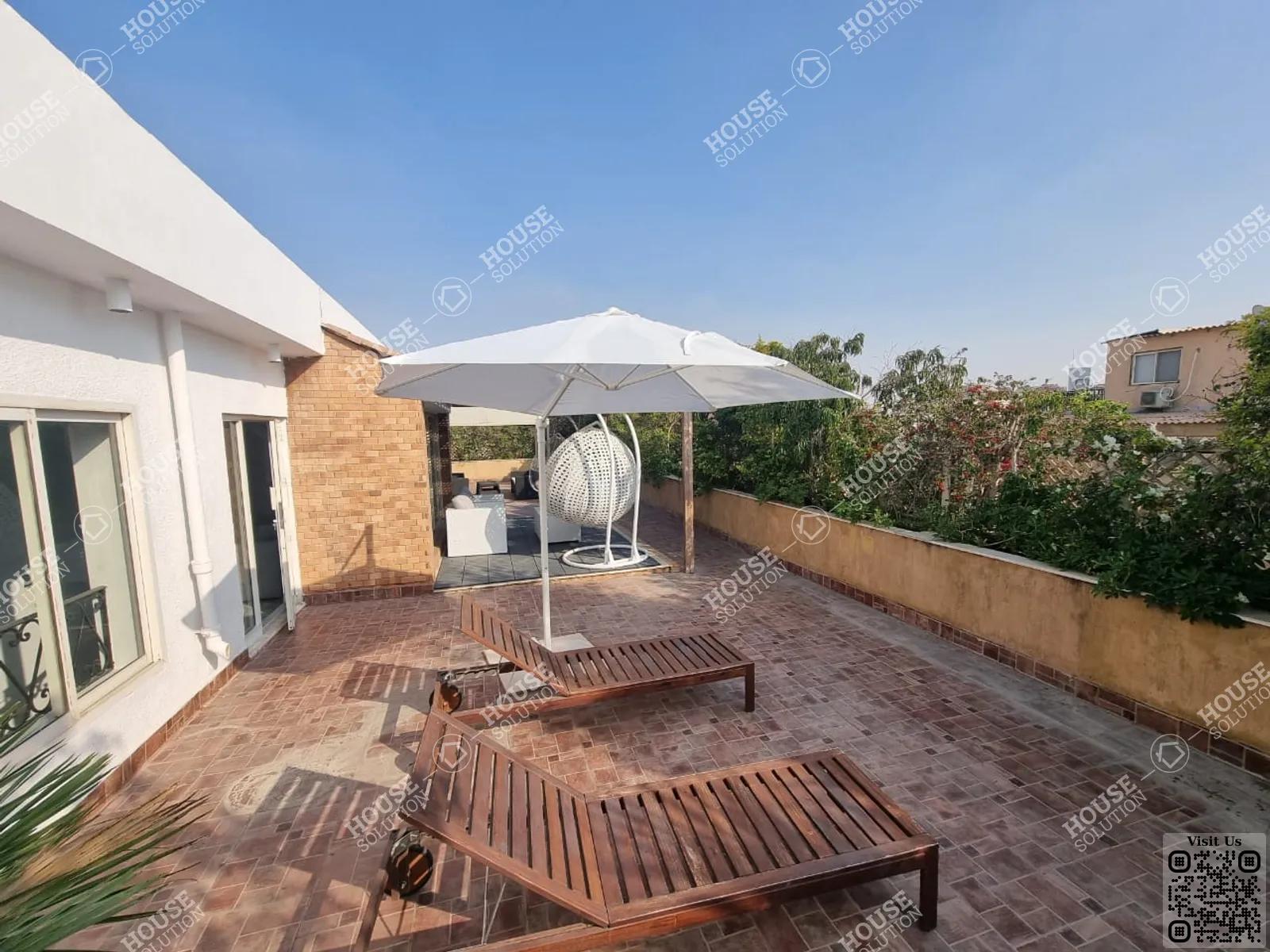 TERRACE  @ Penthouses For Rent In Maadi Maadi Degla Area: 320 m² consists of 3 Bedrooms 3 Bathrooms Modern furnished 5 stars #5610-1