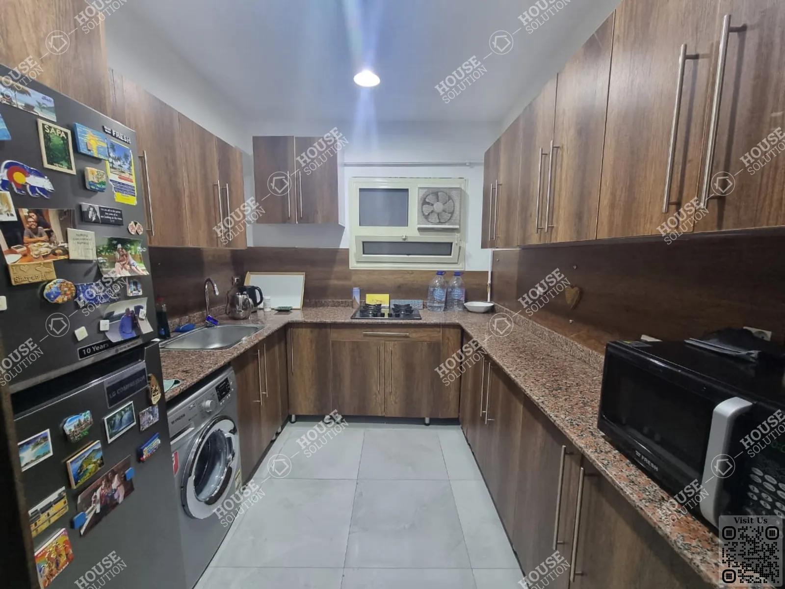 KITCHEN  @ Apartments For Rent In Maadi Maadi Degla Area: 150 m² consists of 2 Bedrooms 2 Bathrooms Modern furnished 5 stars #5612-2