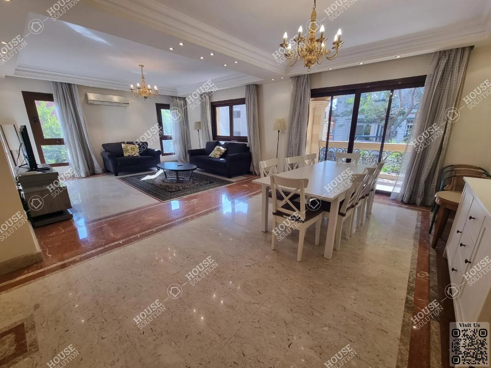 RECEPTION  @ Apartments For Rent In Maadi Maadi Sarayat Area: 220 m² consists of 4 Bedrooms 4 Bathrooms Modern furnished 5 stars #5626-1