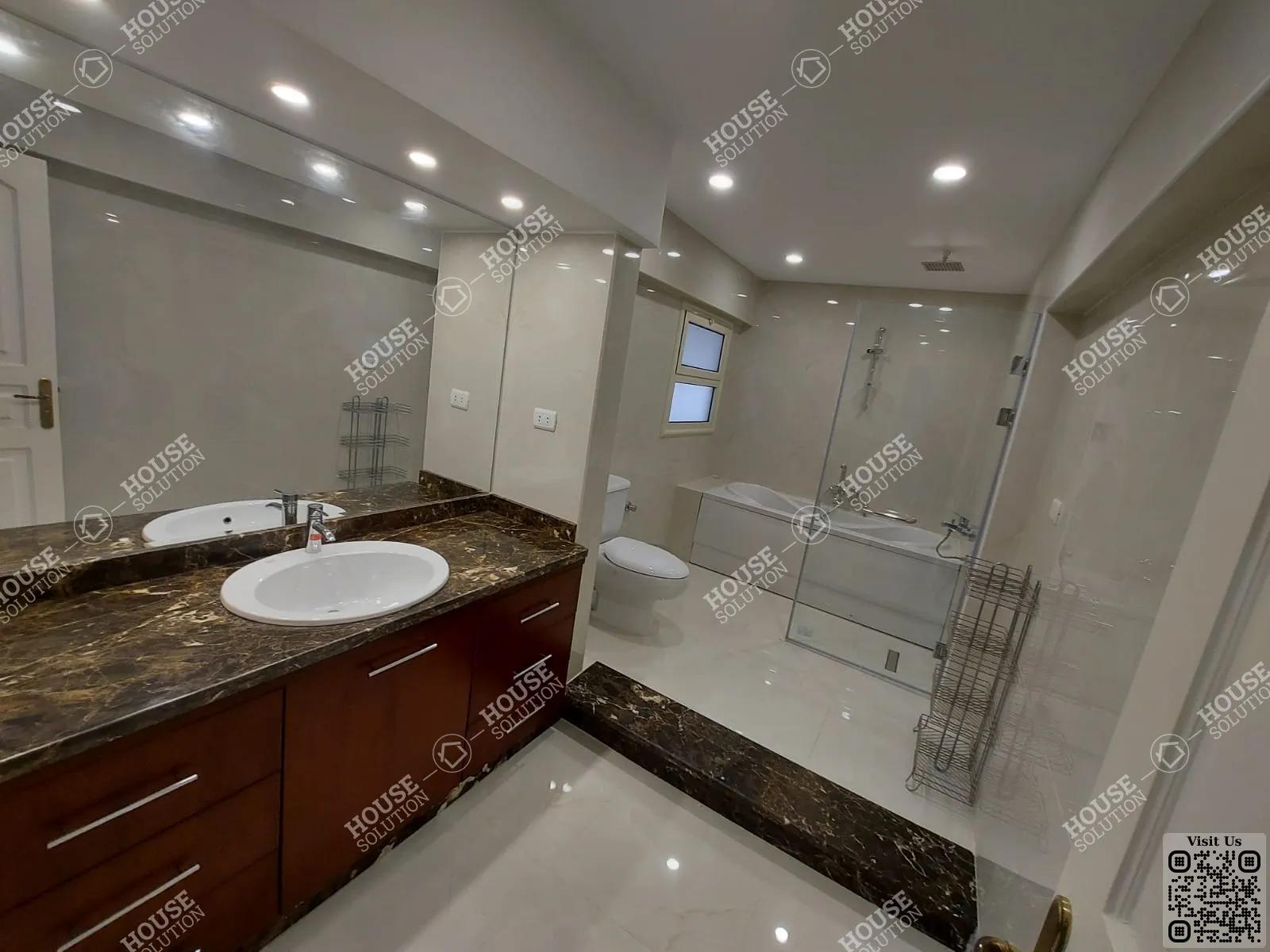 BATHROOM  @ Apartments For Rent In Maadi Maadi Sarayat Area: 220 m² consists of 3 Bedrooms 3 Bathrooms Modern furnished 5 stars #5633-2