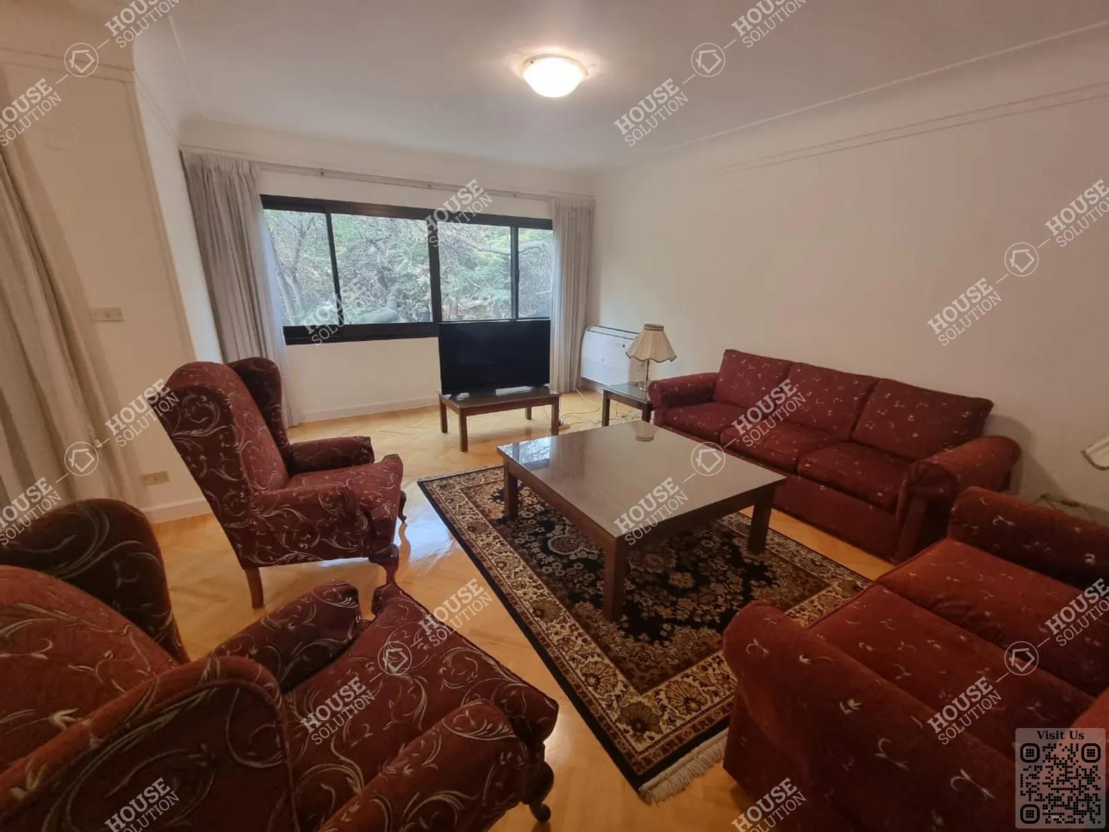 RECEPTION  @ Apartments For Rent In Maadi Maadi Sarayat Area: 220 m² consists of 3 Bedrooms 3 Bathrooms Furnished 5 stars #5637-0