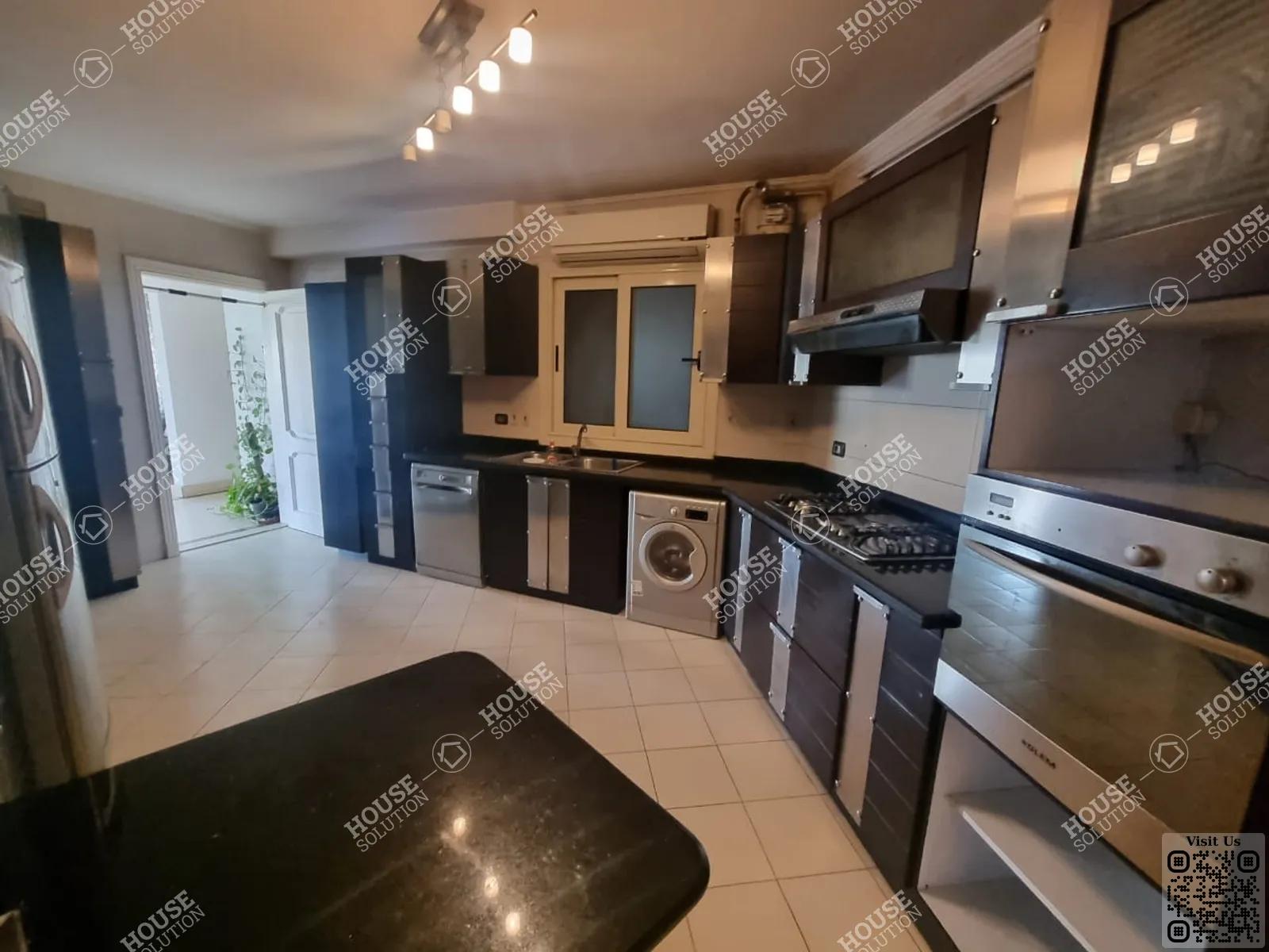 KITCHEN  @ Apartments For Rent In Maadi Maadi Sarayat Area: 180 m² consists of 3 Bedrooms 3 Bathrooms Modern furnished 5 stars #5643-2