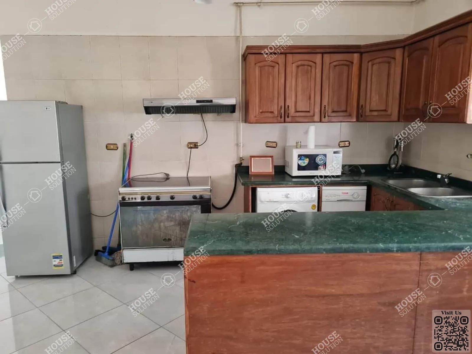 KITCHEN  @ Apartments For Rent In Maadi Maadi Degla Area: 180 m² consists of 2 Bedrooms 3 Bathrooms Modern furnished 5 stars #5654-0