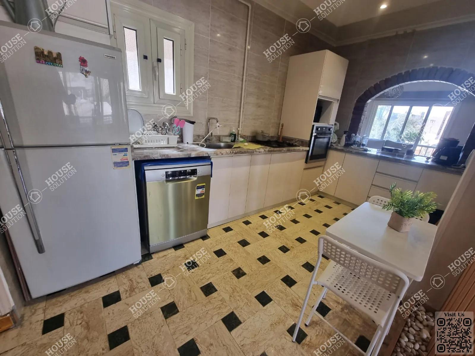 KITCHEN  @ Apartments For Rent In Maadi Maadi Degla Area: 140 m² consists of 2 Bedrooms 2 Bathrooms Furnished 5 stars #5657-2
