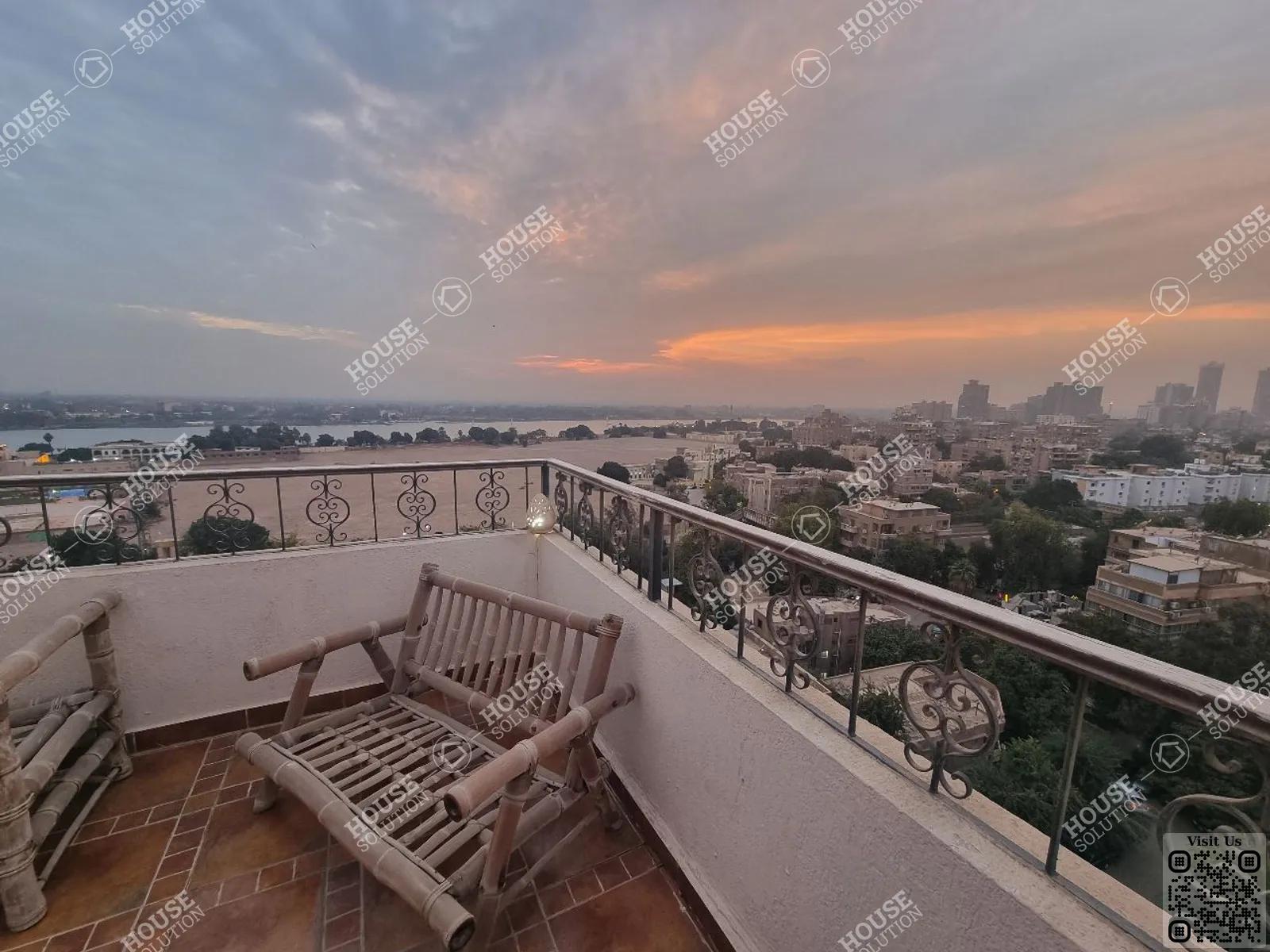 TERRACE  @ Penthouses For Rent In Maadi Maadi Sarayat Area: 280 m² consists of 3 Bedrooms 3 Bathrooms Furnished 5 stars #5658-1