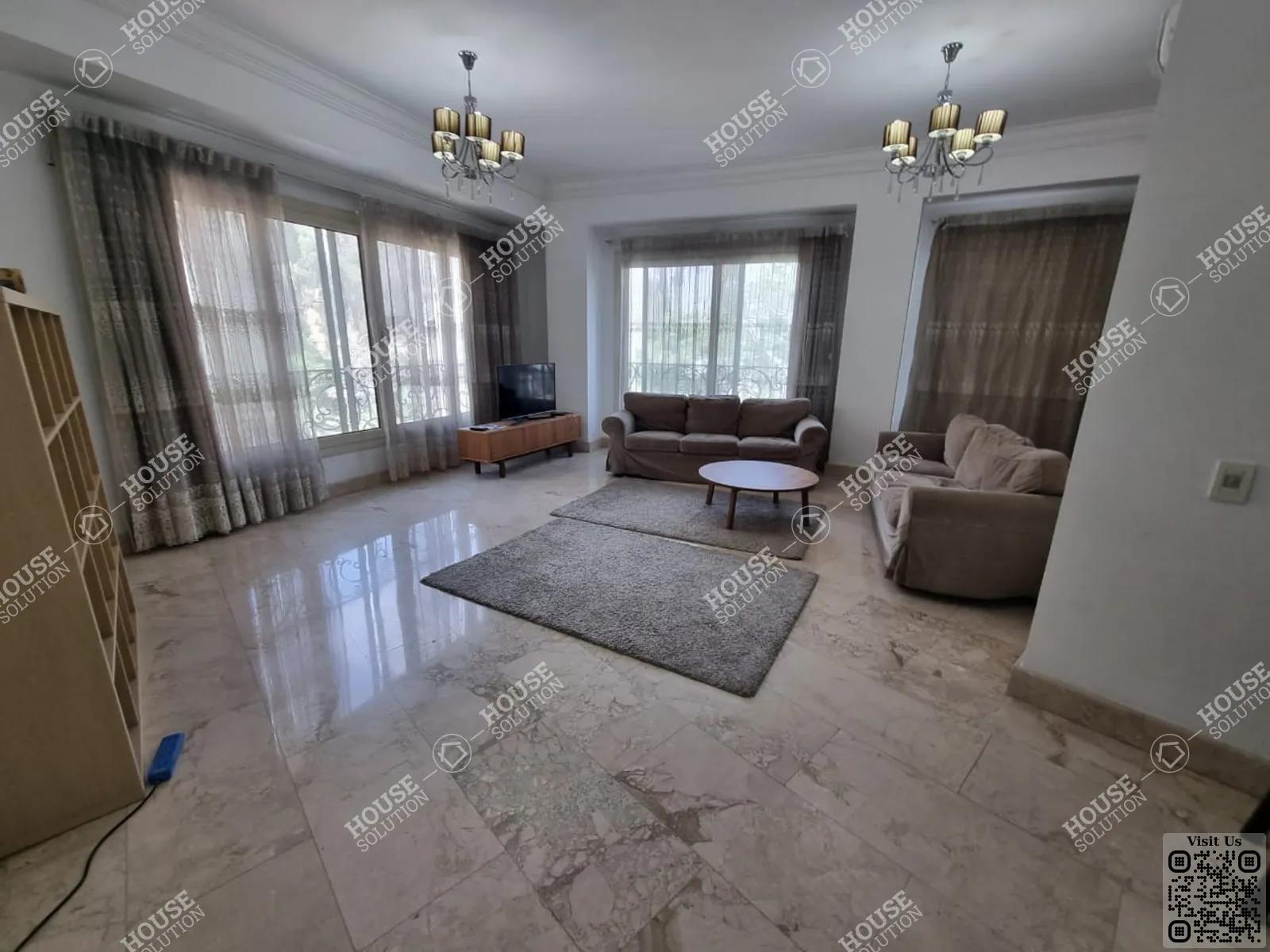 RECEPTION  @ Apartments For Rent In Maadi Maadi Sarayat Area: 120 m² consists of 2 Bedrooms 2 Bathrooms Furnished 5 stars #5660-0