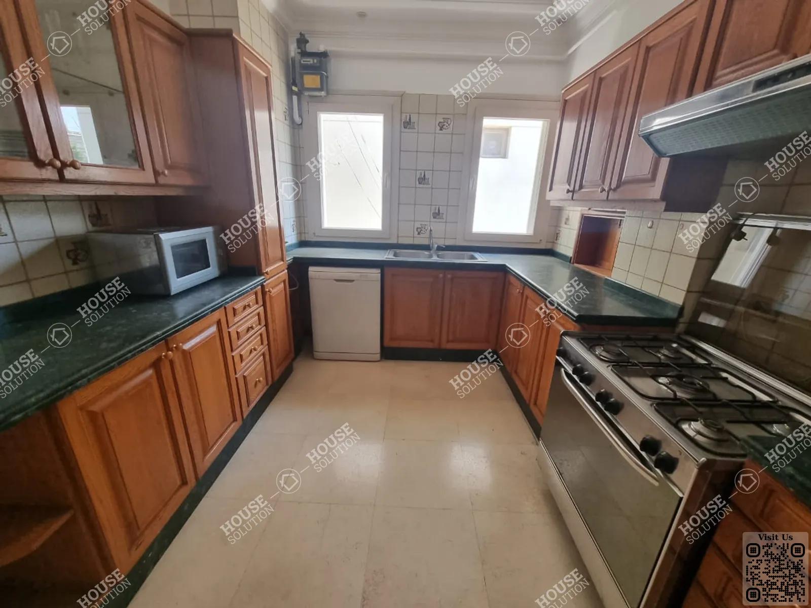 KITCHEN  @ Apartments For Rent In Maadi Maadi Degla Area: 185 m² consists of 3 Bedrooms 2 Bathrooms Modern furnished 5 stars #5676-1