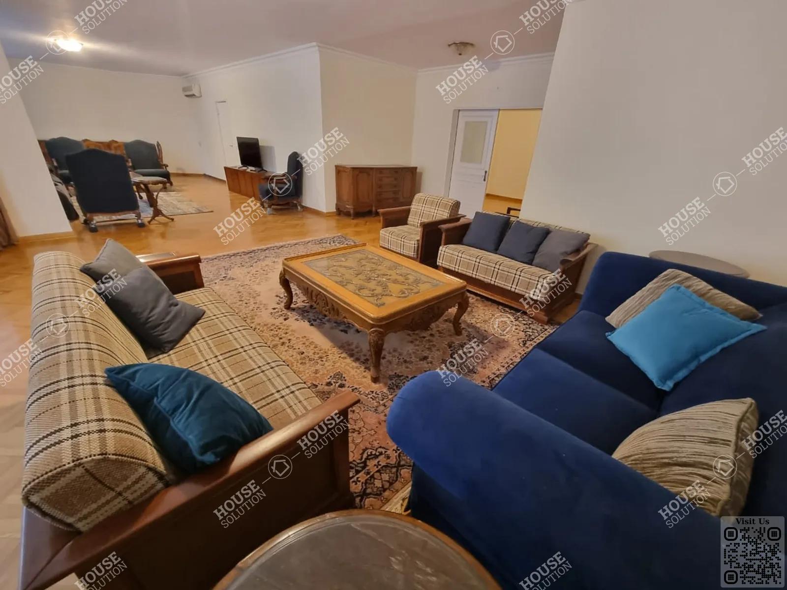 RECEPTION  @ Apartments For Rent In Maadi Maadi Sarayat Area: 265 m² consists of 4 Bedrooms 3 Bathrooms Modern furnished 5 stars #5677-0