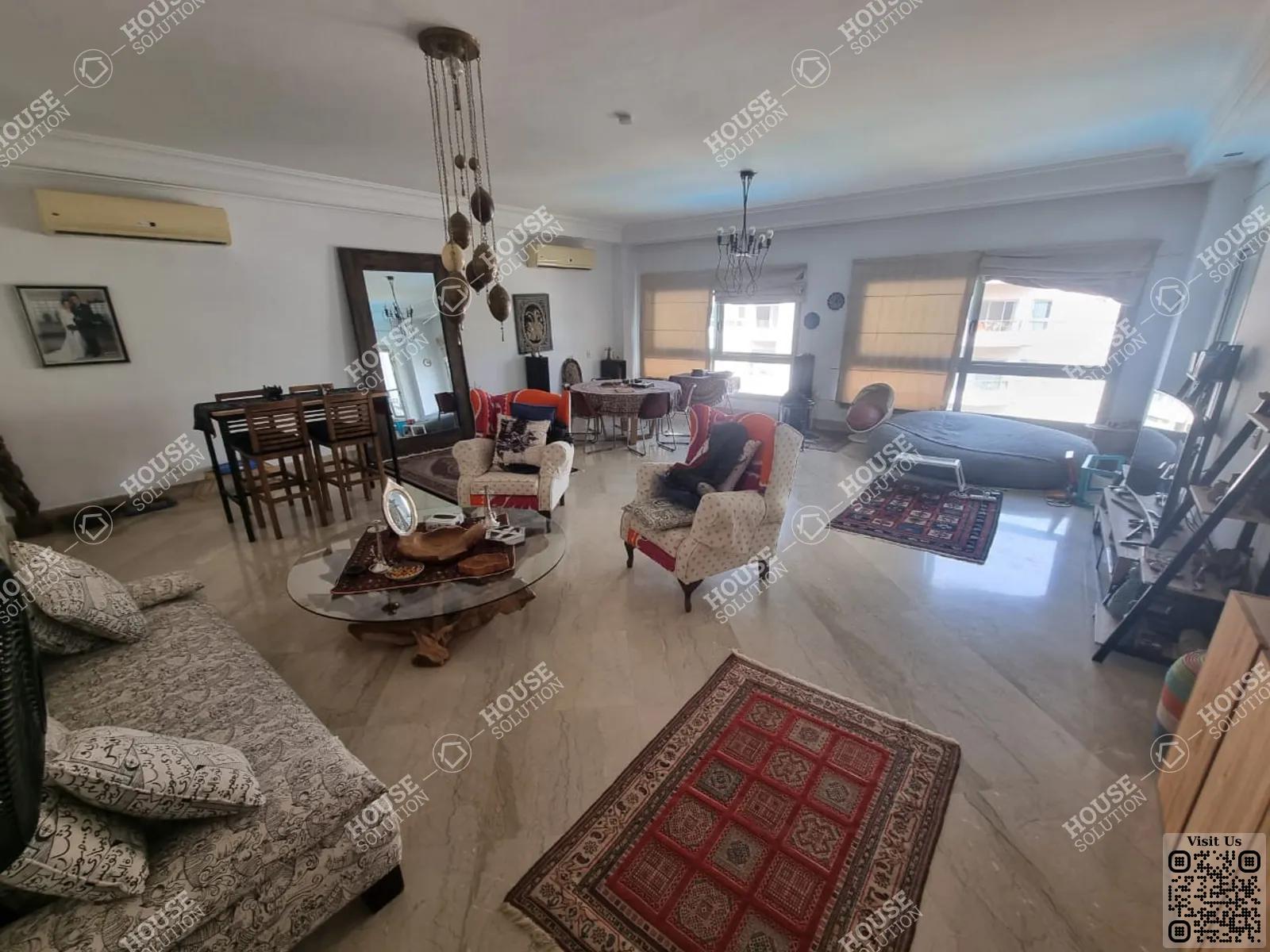 RECEPTION  @ Apartments For Rent In Maadi Maadi Sarayat Area: 340 m² consists of 4 Bedrooms 4 Bathrooms Modern furnished 5 stars #5684-0