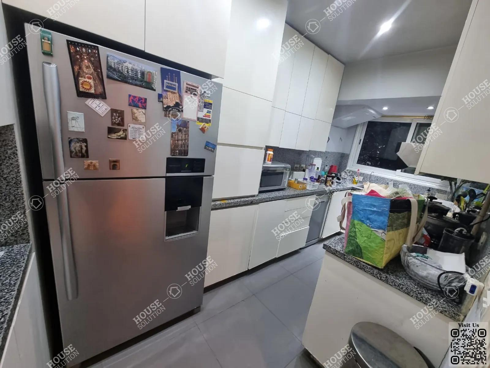 KITCHEN  @ Apartments For Sale In Maadi Maadi Degla Area: 165 m² consists of 2 Bedrooms 3 Bathrooms Furnished 5 stars #5686-2