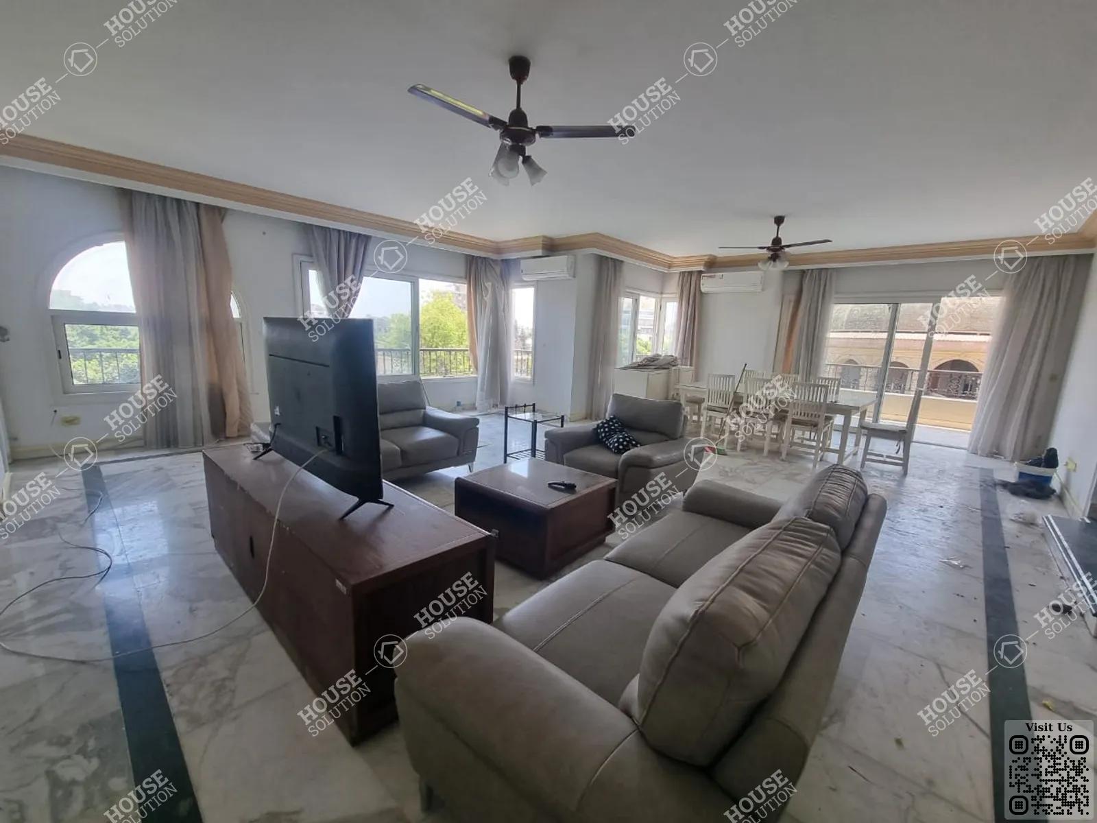 RECEPTION  @ Apartments For Rent In Maadi Maadi Degla Area: 300 m² consists of 4 Bedrooms 4 Bathrooms Modern furnished 5 stars #5690-2