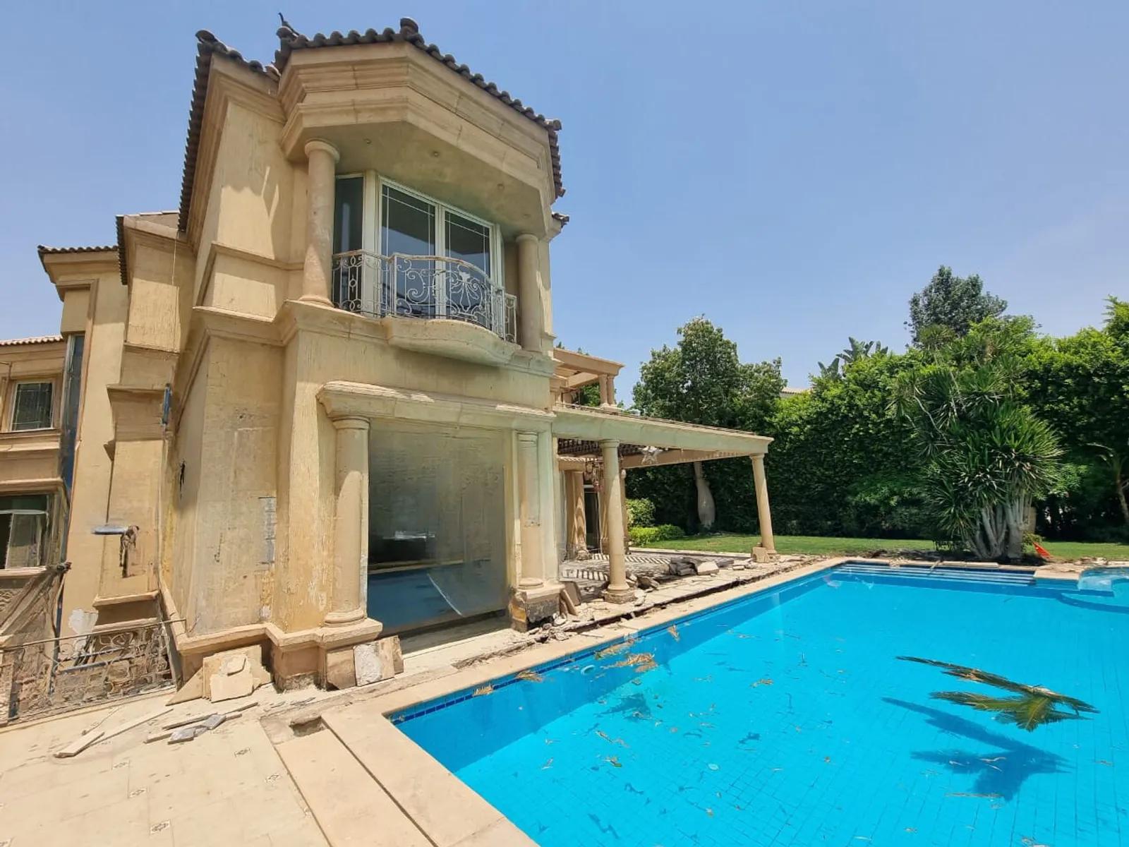 LUXURY VILLA WITH SWIMMING POOL FOR RENT IN KATAMEYA HEIGHTS NEW CAIRO  - #5707 - Semi furnished