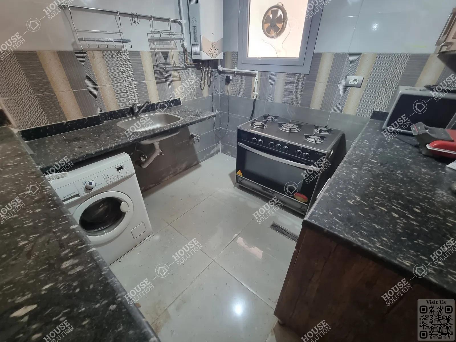 KITCHEN  @ Apartments For Rent In Maadi Maadi Sarayat Area: 175 m² consists of 3 Bedrooms 2 Bathrooms Furnished 4 stars #5709-1
