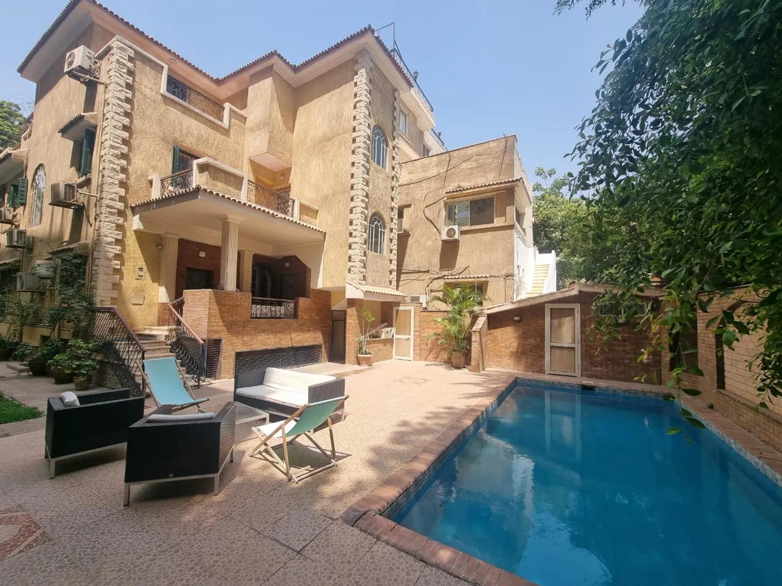 Villas For Sale In Maadi Maadi Sarayat Area: 650 m² consists of 5 Bedrooms 5 Bathrooms Semi furnished 5 stars #5713