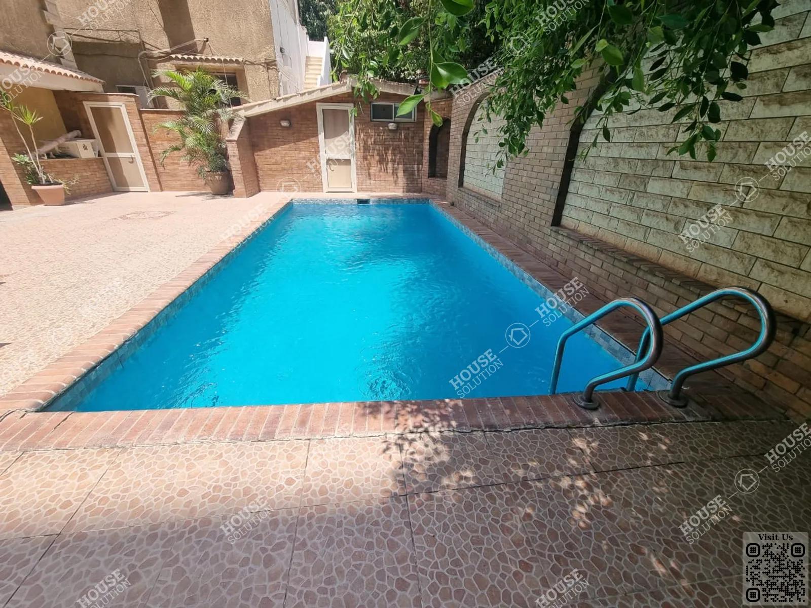 PRIVATE SWIMMING POOL  @ Villas For Rent In Maadi Maadi Sarayat Area: 650 m² consists of 5 Bedrooms 5 Bathrooms Semi furnished 5 stars #5713-2