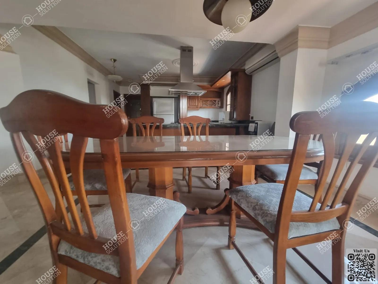 DINING AREA @ Penthouses For Rent In Maadi Maadi Degla Area: 280 m² consists of 3 Bedrooms 3 Bathrooms Modern furnished 5 stars #5714-2