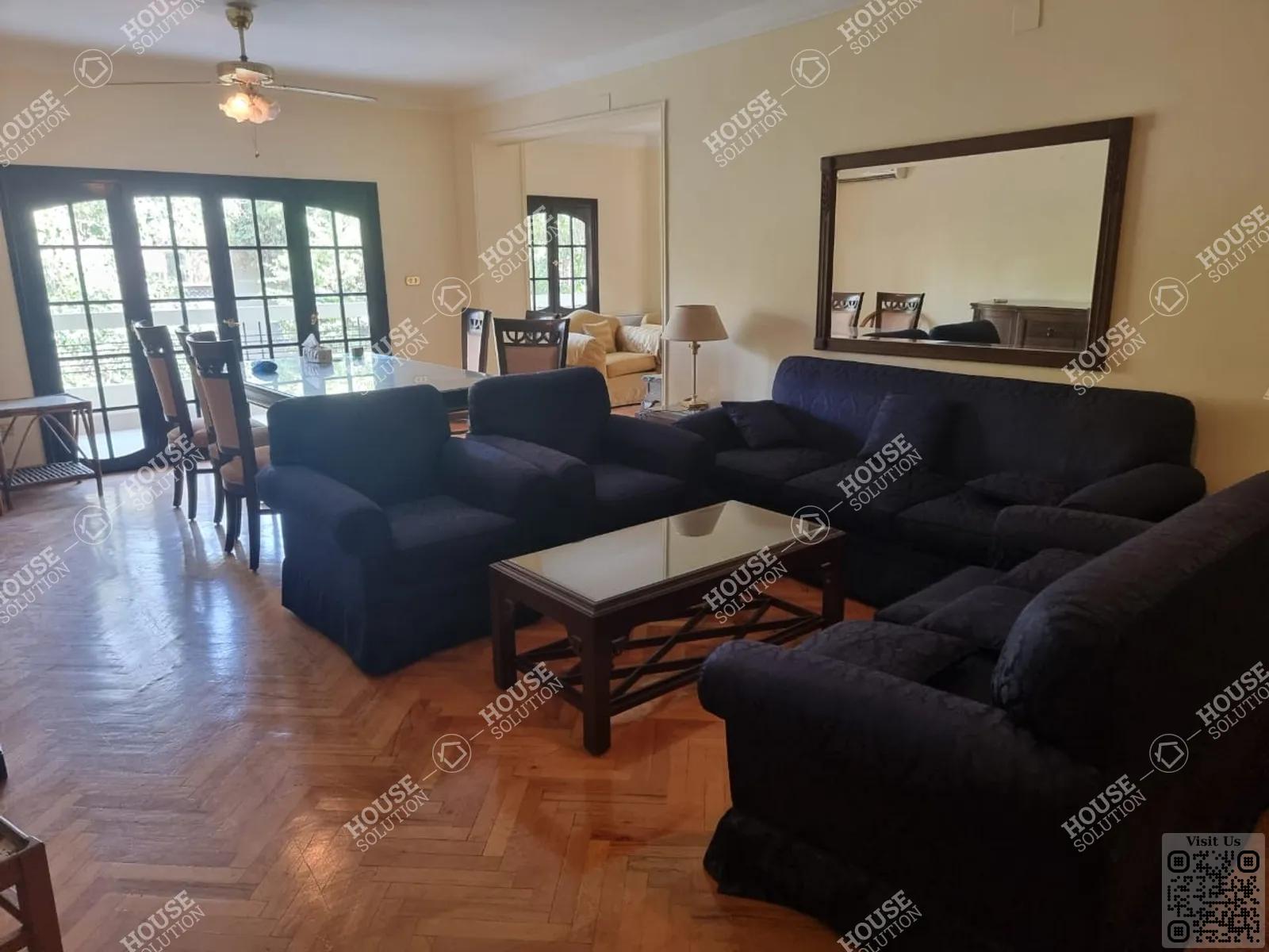 RECEPTION  @ Apartments For Rent In Maadi Maadi Sarayat Area: 185 m² consists of 3 Bedrooms 2 Bathrooms Furnished 5 stars #5715-0