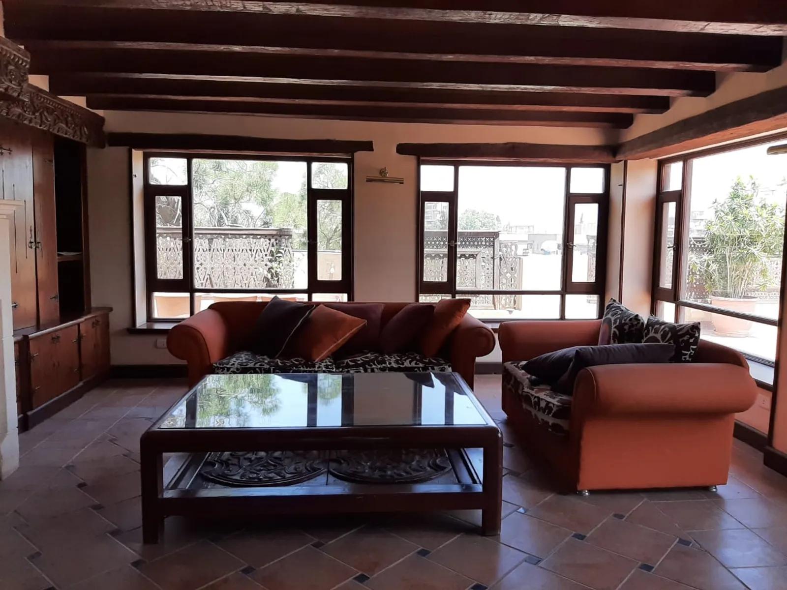4 BEDROOMS MODERN PENTHOUSE FOR RENT IN MAADI SARAYAT - #5727 - Modern furnished
