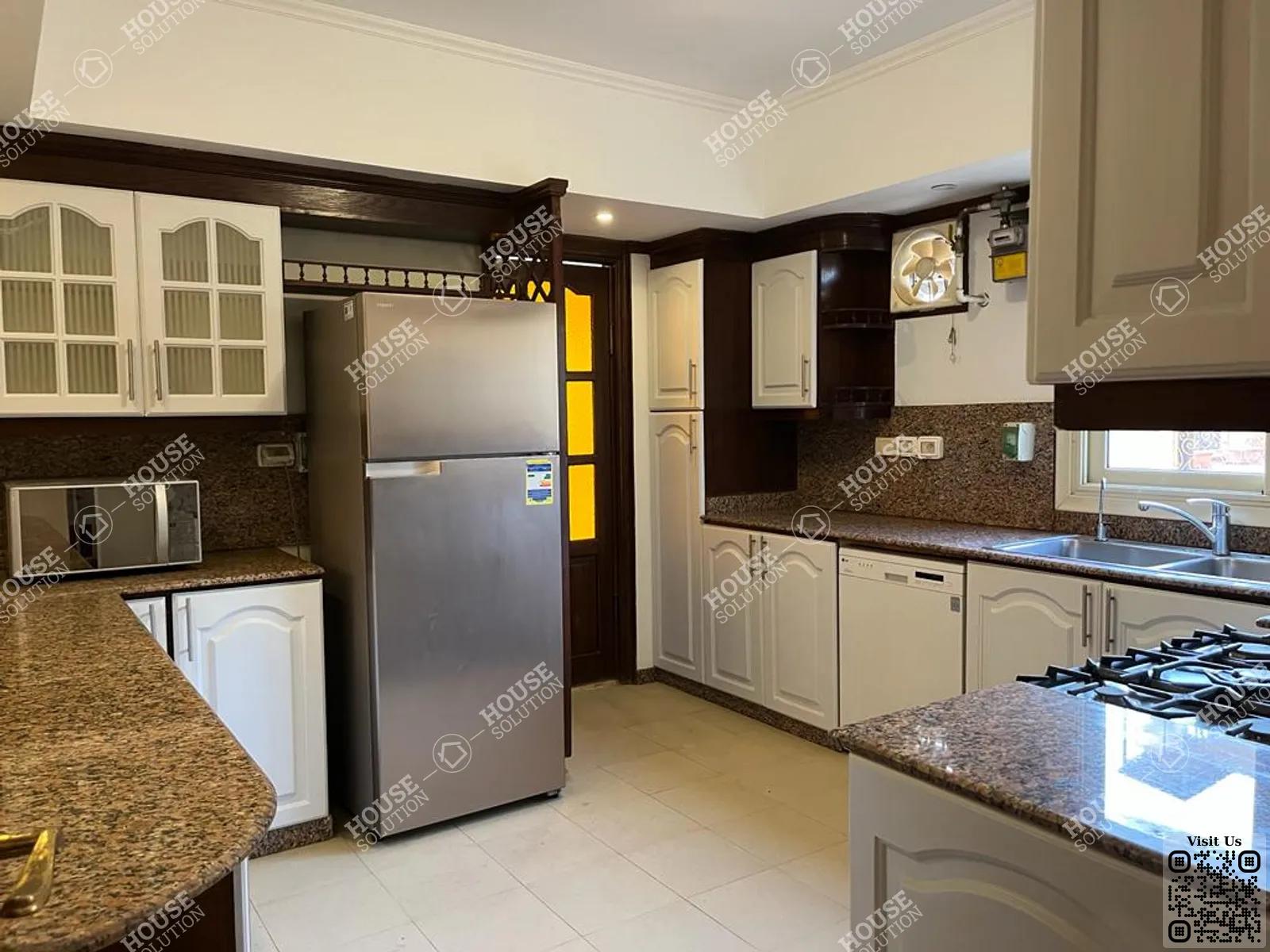 KITCHEN  @ Duplexes For Rent In Maadi Maadi Sarayat Area: 270 m² consists of 3 Bedrooms 3 Bathrooms Modern furnished 5 stars #5766-1