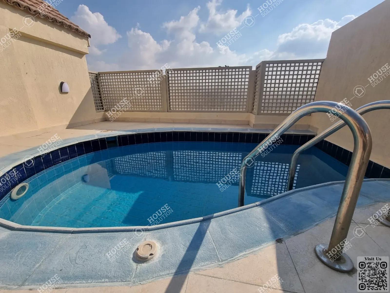 PRIVATE SWIMMING POOL  @ Penthouses For Rent In Maadi Maadi Sarayat Area: 450 m² consists of 4 Bedrooms 5 Bathrooms Semi furnished 5 stars #5768-0