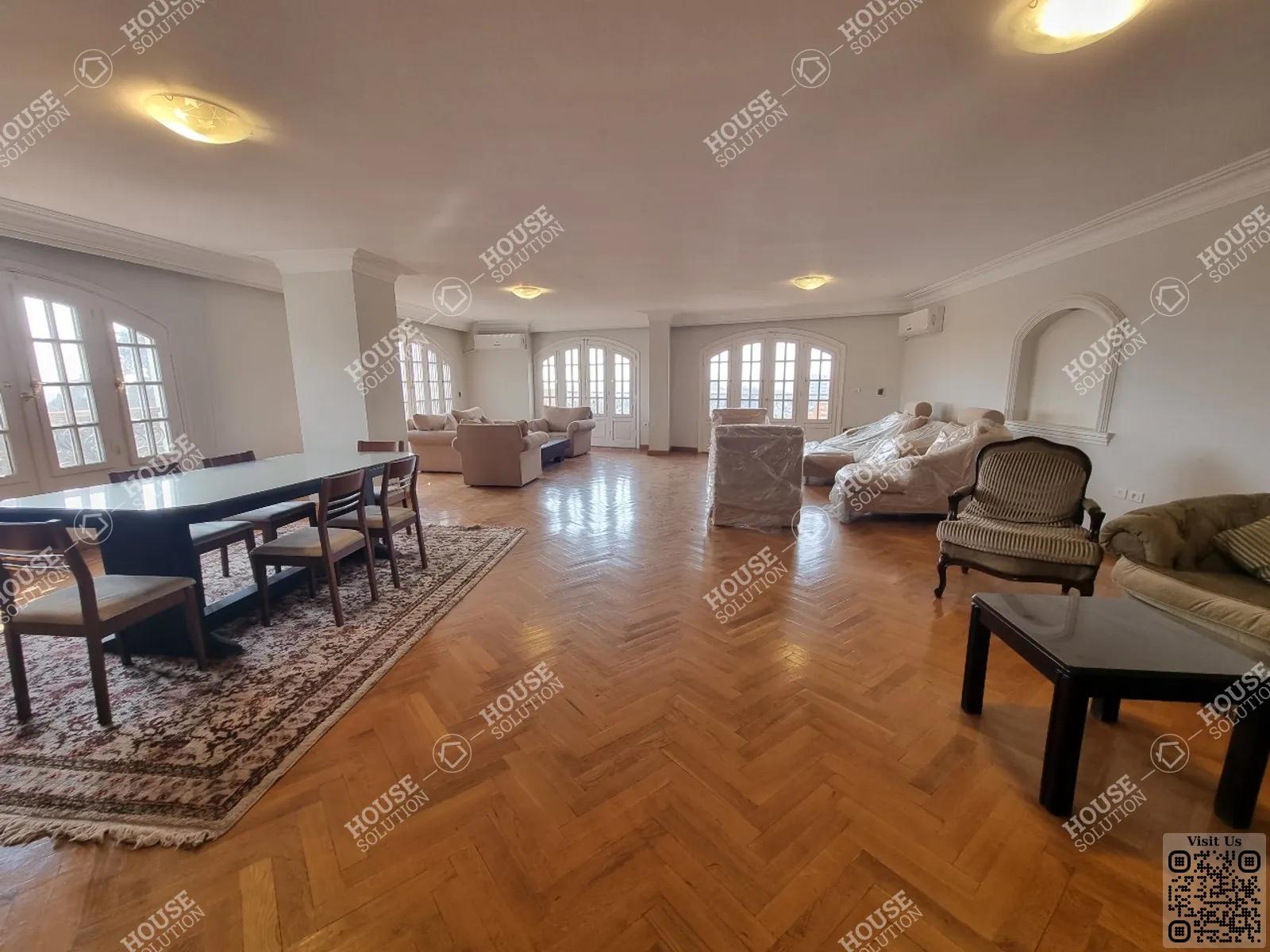 RECEPTION  @ Apartments For Rent In Maadi Maadi Sarayat Area: 245 m² consists of 4 Bedrooms 4 Bathrooms Modern furnished 5 stars #5782-0