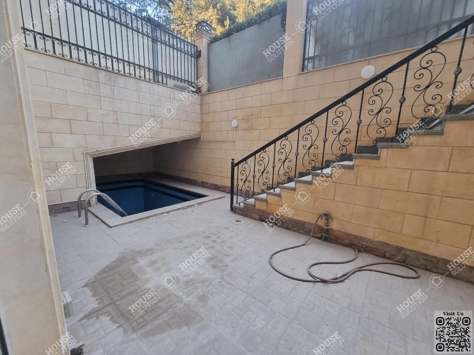 PRIVATE SWIMMING POOL  @ Ground Floors For Rent In Maadi Maadi Sarayat Area: 290 m² consists of 3 Bedrooms 3 Bathrooms Modern furnished 5 stars #5784-1