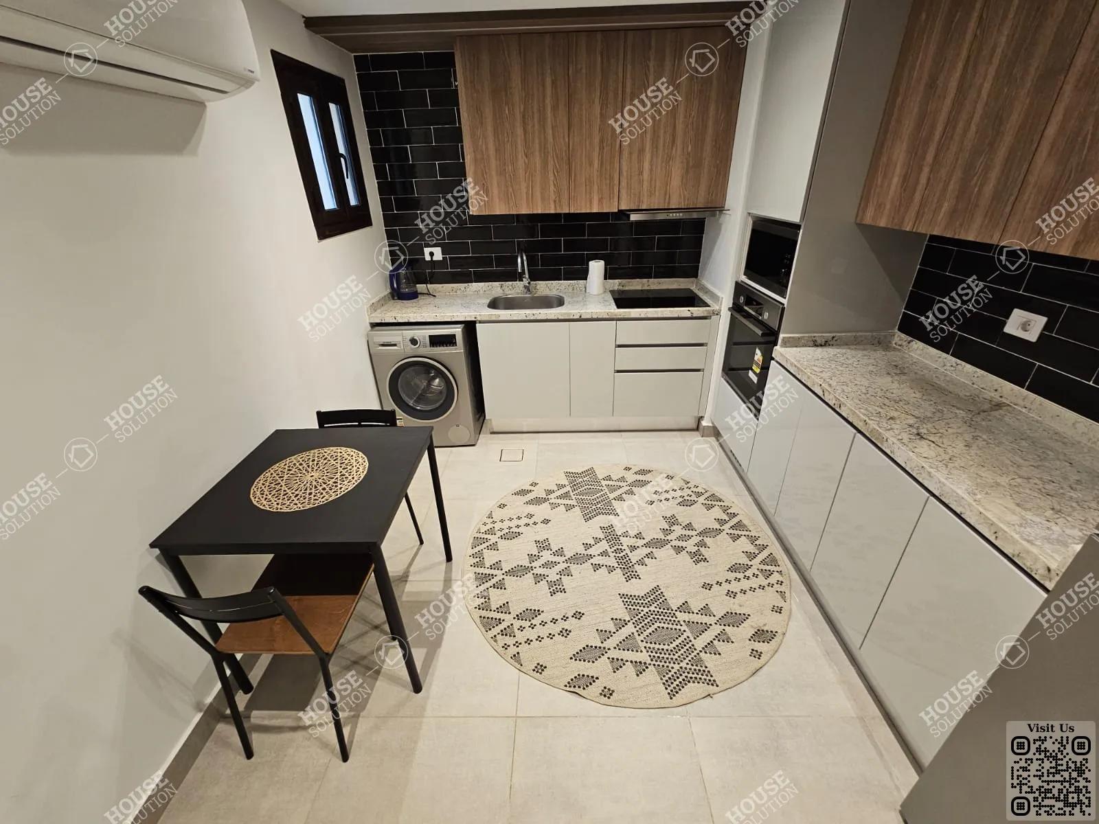 KITCHEN  @ Apartments For Rent In Maadi Maadi Sarayat Area: 165 m² consists of 3 Bedrooms 4 Bathrooms Modern furnished 5 stars #5790-2