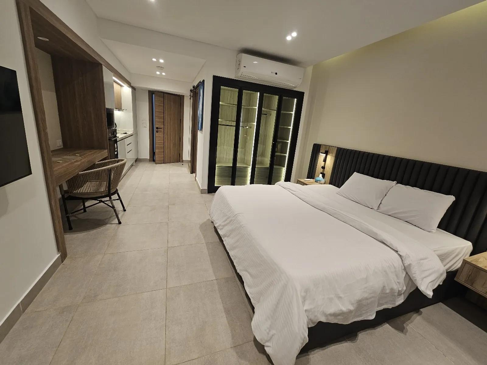 Studios For Sale In Maadi Maadi Sarayat Area: 45 m² consists of 1 Bedrooms 1 Bathrooms Modern furnished 5 stars #5803
