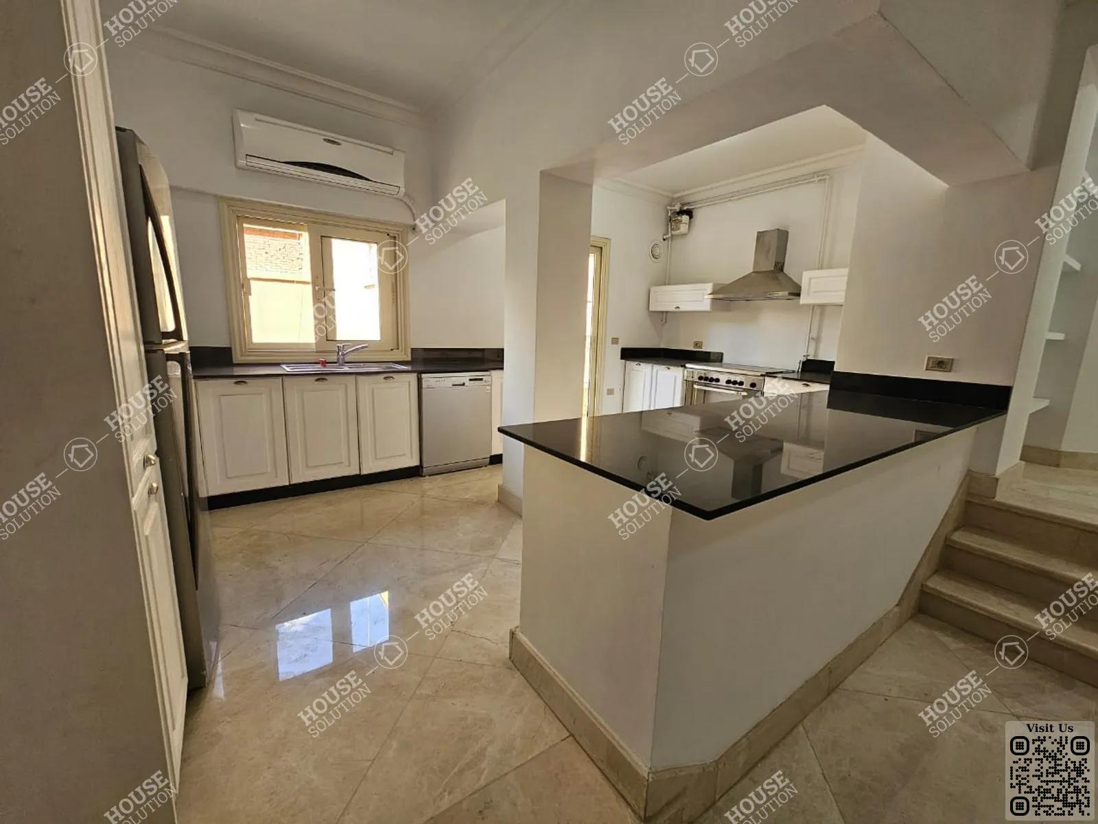 KITCHEN  @ Apartments For Rent In Maadi Maadi Sarayat Area: 320 m² consists of 4 Bedrooms 4 Bathrooms Modern furnished 5 stars #5806-1