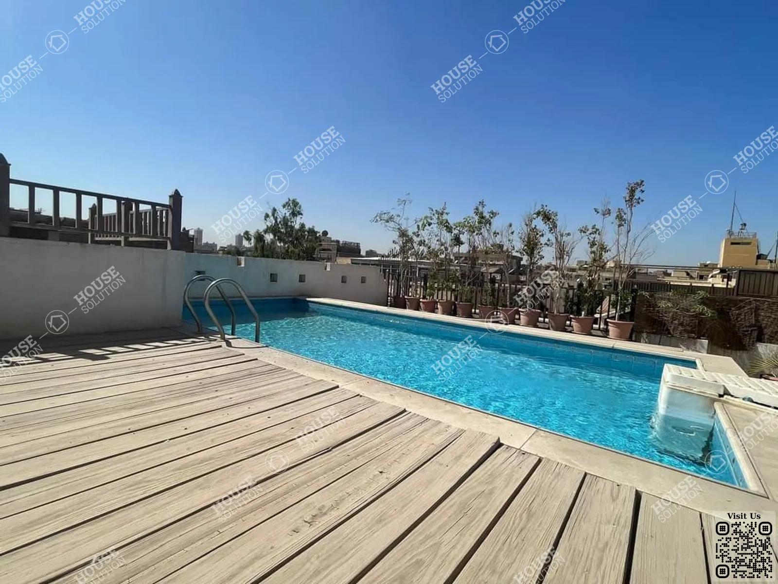 PRIVATE SWIMMING POOL  @ Penthouses For Rent In Maadi Maadi Sarayat Area: 350 m² consists of 3 Bedrooms 3 Bathrooms Modern furnished 5 stars #5823-1