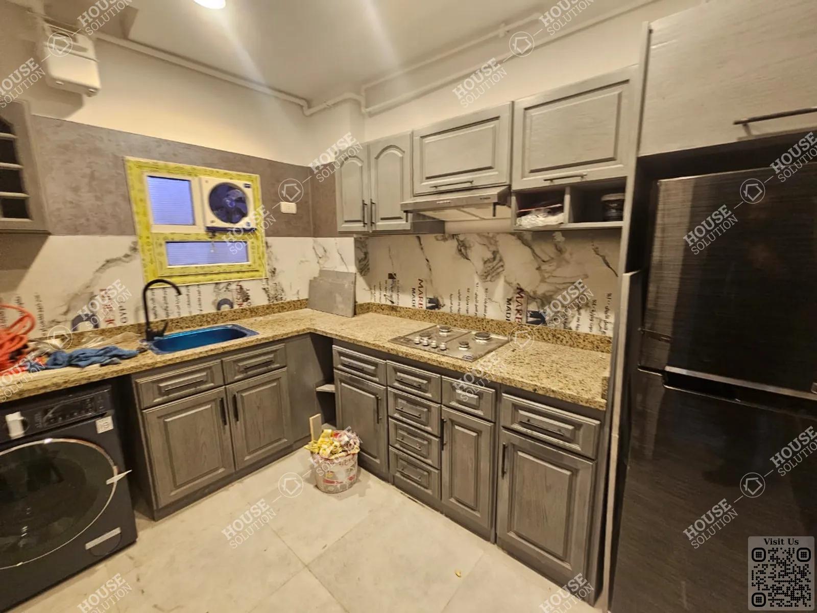 KITCHEN  @ Apartments For Rent In Maadi Maadi Degla Area: 110 m² consists of 2 Bedrooms 1 Bathrooms Modern furnished 5 stars #5853-1
