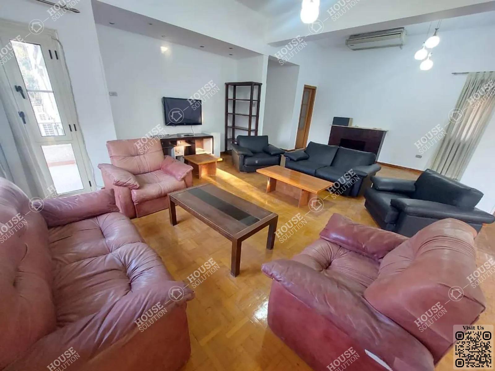 RECEPTION  @ Apartments For Rent In Maadi Maadi Sarayat Area: 240 m² consists of 4 Bedrooms 3 Bathrooms Furnished 5 stars #5859-0